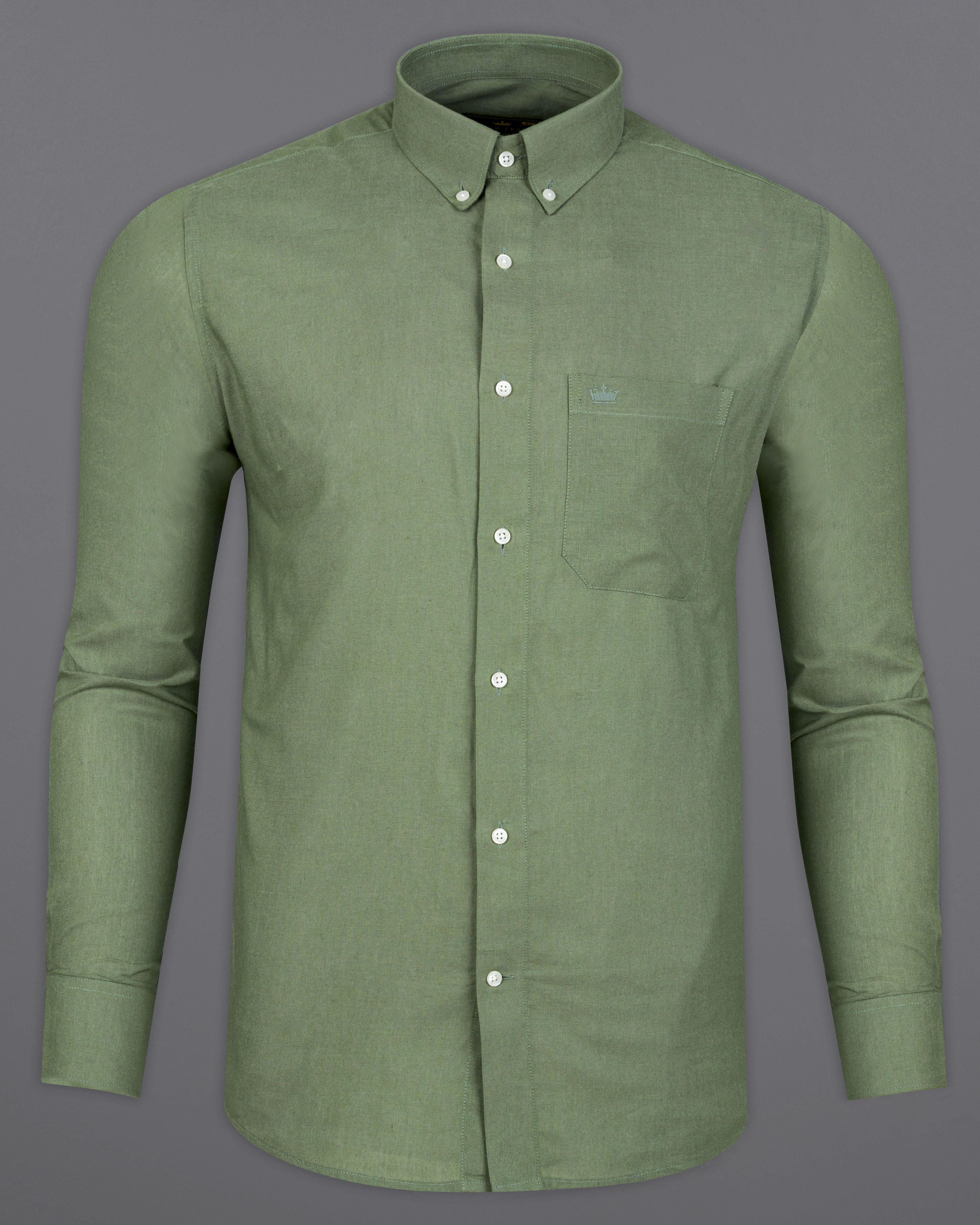 Camouflage Green Royal Oxford Button-Down Shirt 9595-BD-38,9595-BD-H-38,9595-BD-39,9595-BD-H-39,9595-BD-40,9595-BD-H-40,9595-BD-42,9595-BD-H-42,9595-BD-44,9595-BD-H-44,9595-BD-46,9595-BD-H-46,9595-BD-48,9595-BD-H-48,9595-BD-50,9595-BD-H-50,9595-BD-52,9595-BD-H-52