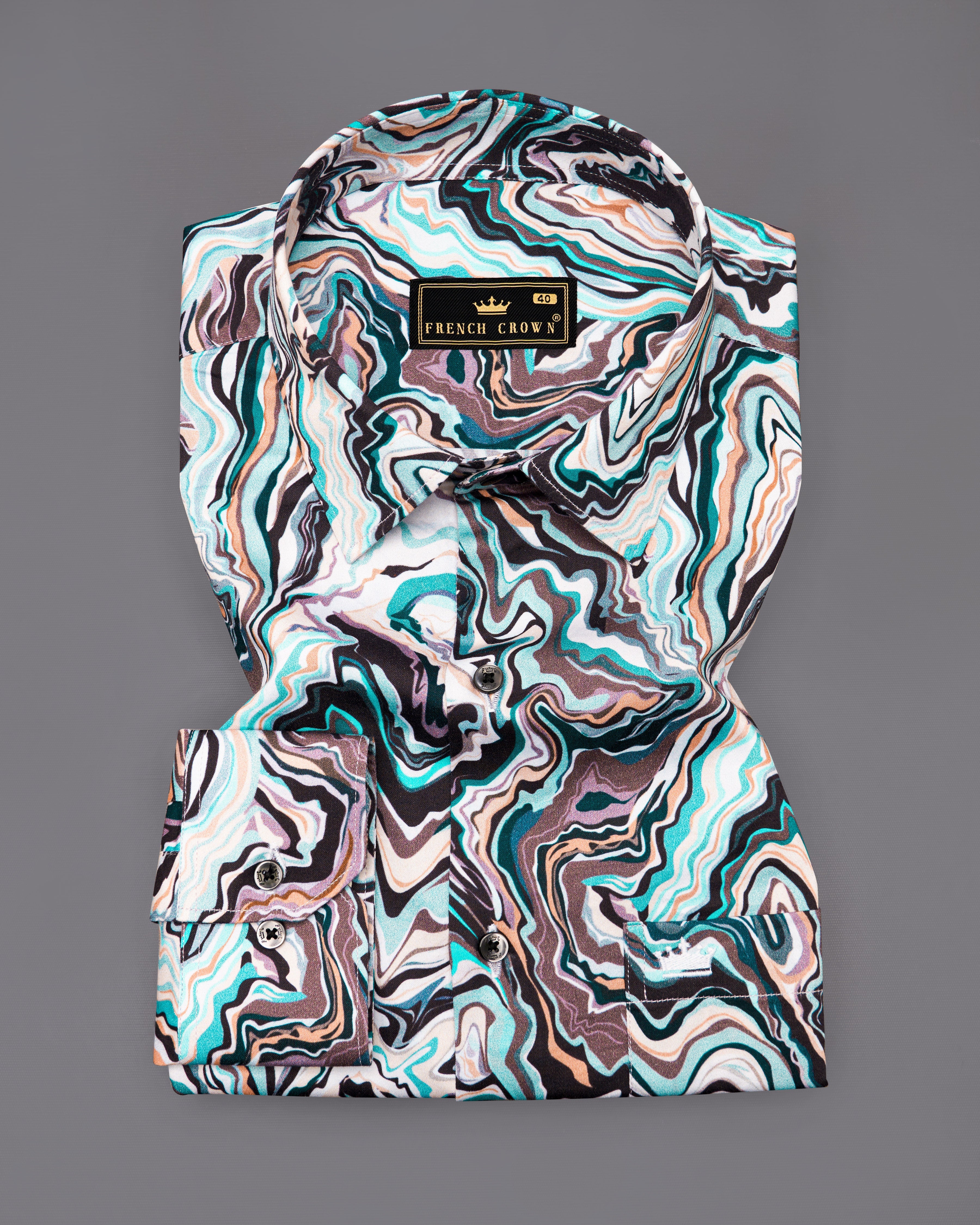 Bright White with Martini Purple and Moonstone Blue Multicolour Printed Super Soft Premium Cotton Shirt 9676-BLK-38, 9676-BLK-H-38, 9676-BLK-39, 9676-BLK-H-39, 9676-BLK-40, 9676-BLK-H-40, 9676-BLK-42, 9676-BLK-H-42, 9676-BLK-44, 9676-BLK-H-44, 9676-BLK-46, 9676-BLK-H-46, 9676-BLK-48, 9676-BLK-H-48, 9676-BLK-50, 9676-BLK-H-50, 9676-BLK-52, 9676-BLK-H-52