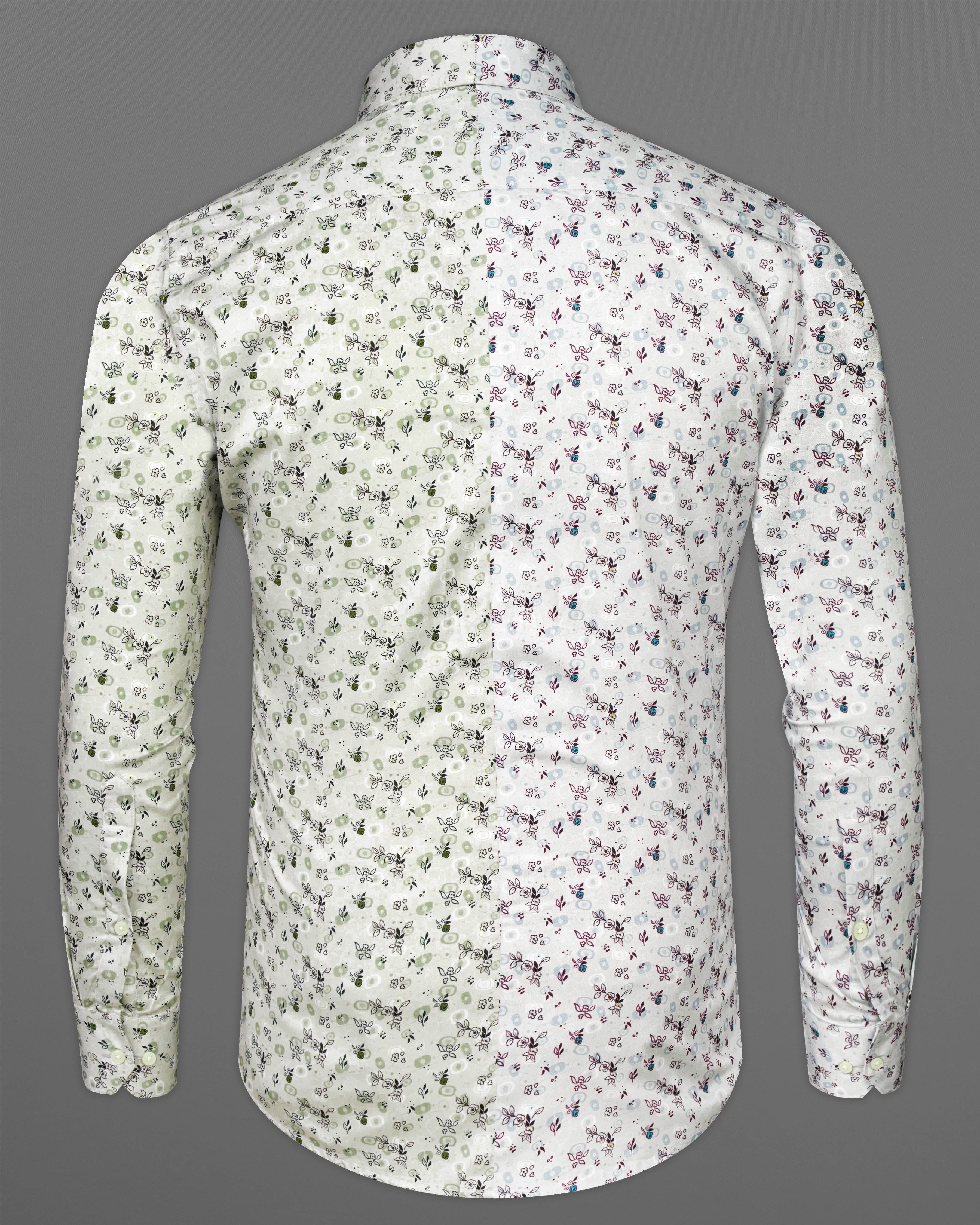 Mercury Cream and White Ditsy Printed Super Soft Premium Cotton Designer Shirt 9684-D22-38, 9684-D22-H-38, 9684-D22-39, 9684-D22-H-39, 9684-D22-40, 9684-D22-H-40, 9684-D22-42, 9684-D22-H-42, 9684-D22-44, 9684-D22-H-44, 9684-D22-46, 9684-D22-H-46, 9684-D22-48, 9684-D22-H-48, 9684-D22-50, 9684-D22-H-50, 9684-D22-52, 9684-D22-H-52