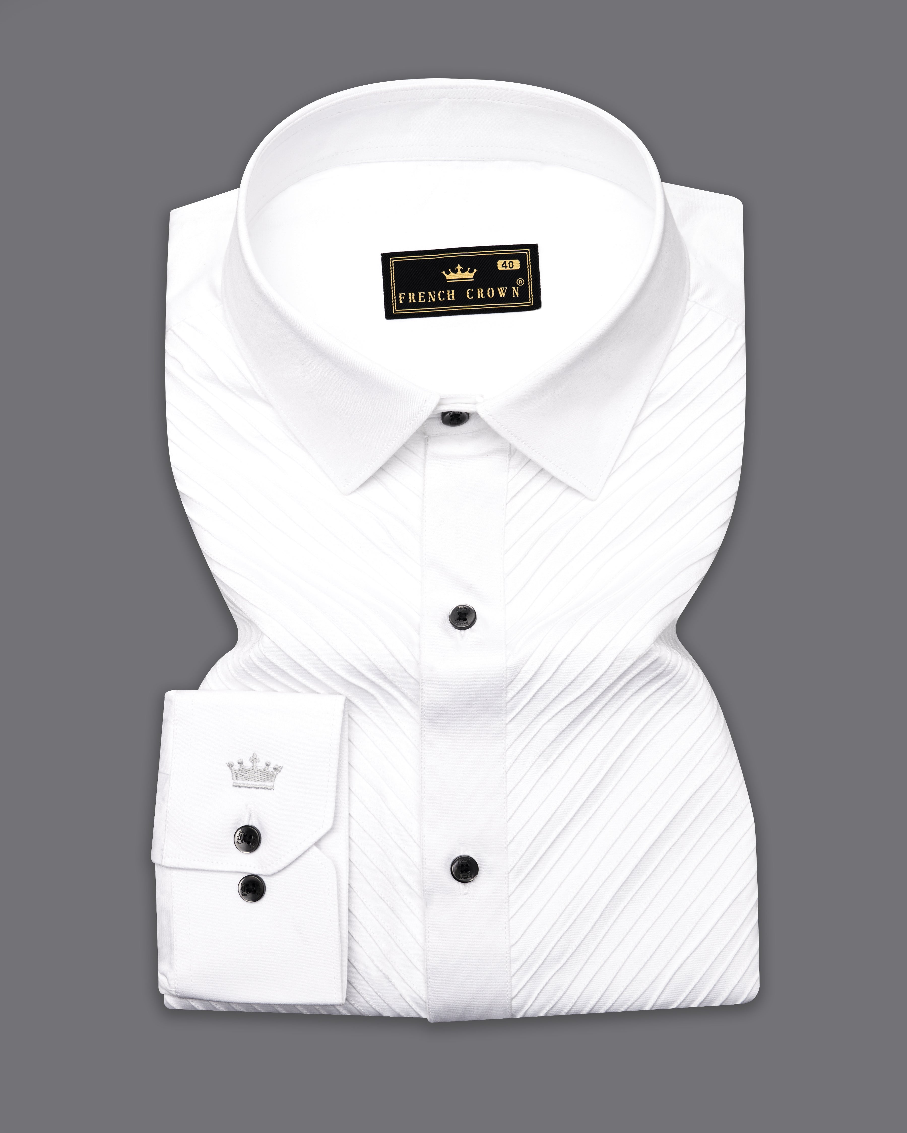 Bright White Soft Premium Cotton Tuxedo Shirt 9812-BLK-P627-38, 9812-BLK-P627-H-38, 9812-BLK-P627-39, 9812-BLK-P627-H-39, 9812-BLK-P627-40, 9812-BLK-P627-H-40, 9812-BLK-P627-42, 9812-BLK-P627-H-42, 9812-BLK-P627-44, 9812-BLK-P627-H-44, 9812-BLK-P627-46, 9812-BLK-P627-H-46, 9812-BLK-P627-48, 9812-BLK-P627-H-48, 9812-BLK-P627-50, 9812-BLK-P627-H-50, 9812-BLK-P627-52, 9812-BLK-P627-H-52