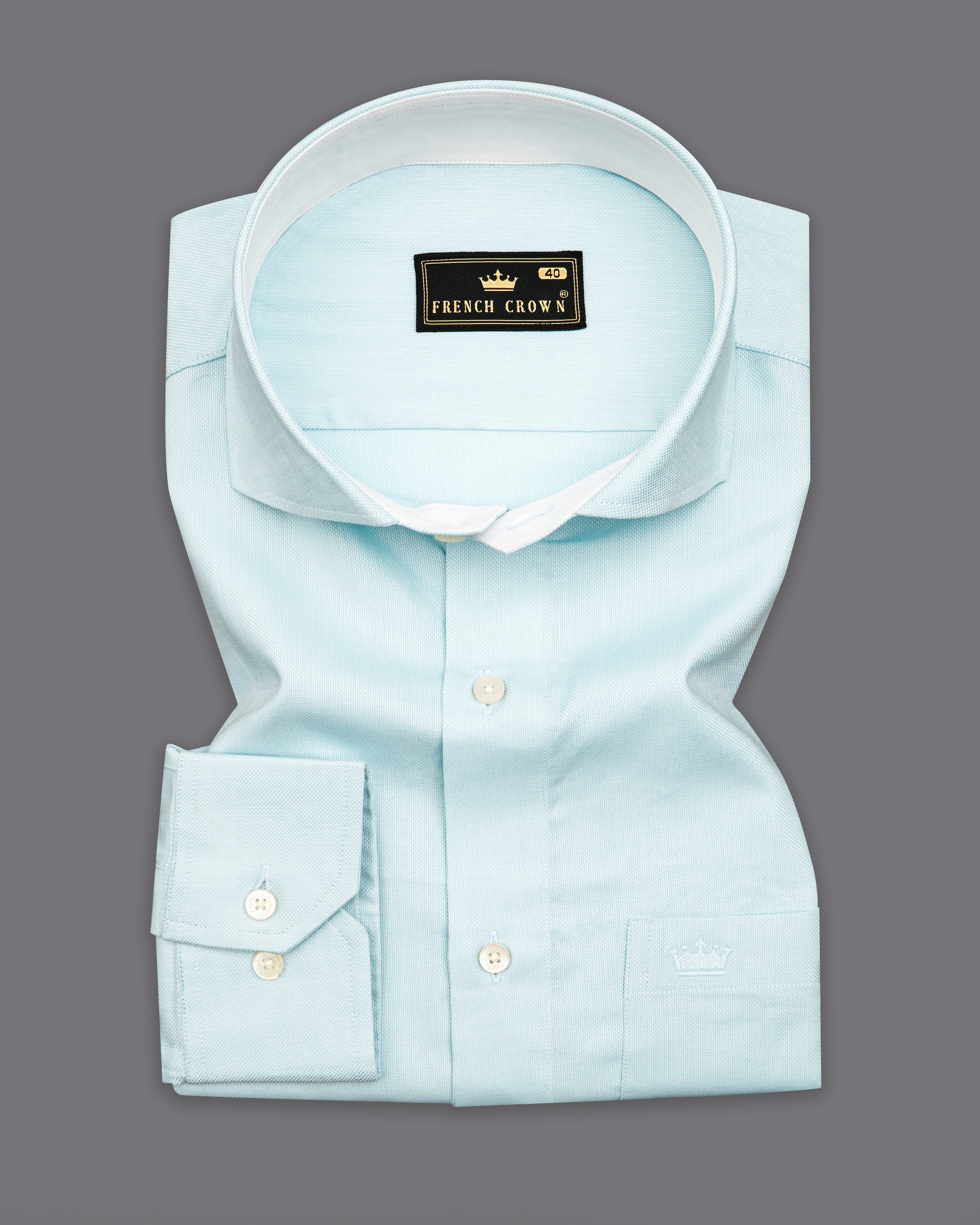 Geyser Blue Dobby Textured Premium Giza Cotton Shirt 9836-CA-CP-38, 9836-CA-CP-H-38, 9836-CA-CP-39, 9836-CA-CP-H-39, 9836-CA-CP-40, 9836-CA-CP-H-40, 9836-CA-CP-42, 9836-CA-CP-H-42, 9836-CA-CP-44, 9836-CA-CP-H-44, 9836-CA-CP-46, 9836-CA-CP-H-46, 9836-CA-CP-48, 9836-CA-CP-H-48, 9836-CA-CP-50, 9836-CA-CP-H-50, 9836-CA-CP-52, 9836-CA-CP-H-52