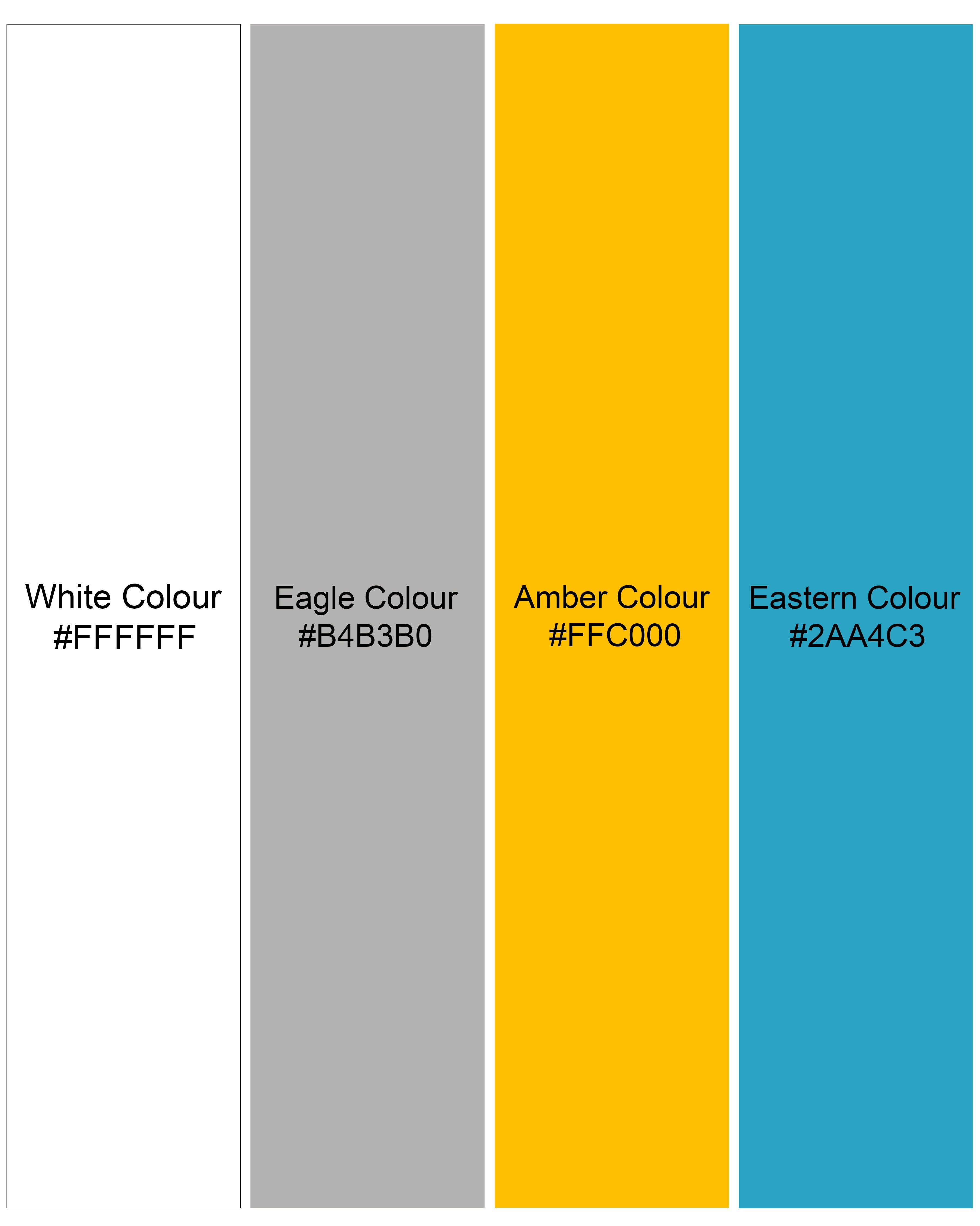Eagle Gray and White Multicolour Printed Luxurious Linen Shirt 9870-CC-BLK-SS-38, 9870-CC-BLK-SS-39, 9870-CC-BLK-SS-40, 9870-CC-BLK-SS-42, 9870-CC-BLK-SS-44, 9870-CC-BLK-SS-46, 9870-CC-BLK-SS-48, 9870-CC-BLK-SS-50, 9870-CC-BLK-SS-52