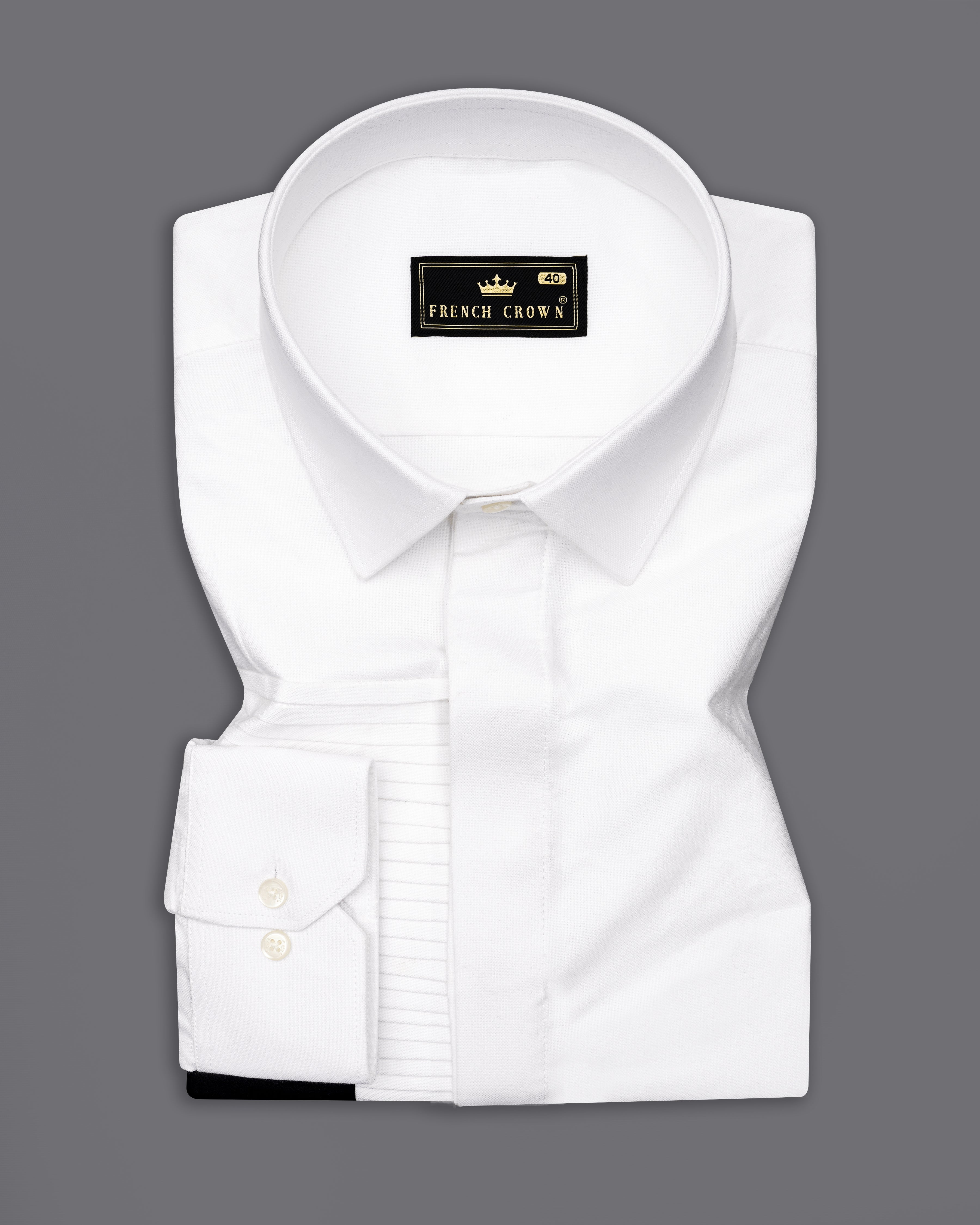 Bright White Pleated with Black Pocket Royal Oxford Designer Shirt 9878-P324-38, 9878-P324-H-38, 9878-P324-39, 9878-P324-H-39, 9878-P324-40, 9878-P324-H-40, 9878-P324-42, 9878-P324-H-42, 9878-P324-44, 9878-P324-H-44, 9878-P324-46, 9878-P324-H-46, 9878-P324-48, 9878-P324-H-48, 9878-P324-50, 9878-P324-H-50, 9878-P324-52, 9878-P324-H-52