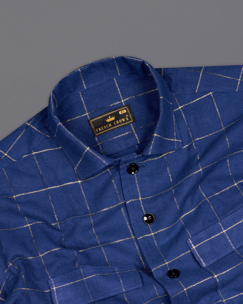 Cloud Burst Blue Windowpane Royal Oxford Overshirt/Shacket 9915-CA-OS-D194-38, 9915-CA-OS-D194-H-38, 9915-CA-OS-D194-39, 9915-CA-OS-D194-H-39, 9915-CA-OS-D194-40, 9915-CA-OS-D194-H-40, 9915-CA-OS-D194-42, 9915-CA-OS-D194-H-42, 9915-CA-OS-D194-44, 9915-CA-OS-D194-H-44, 9915-CA-OS-D194-46, 9915-CA-OS-D194-H-46, 9915-CA-OS-D194-48, 9915-CA-OS-D194-H-48, 9915-CA-OS-D194-50, 9915-CA-OS-D194-H-50, 9915-CA-OS-D194-52, 9915-CA-OS-D194-H-52