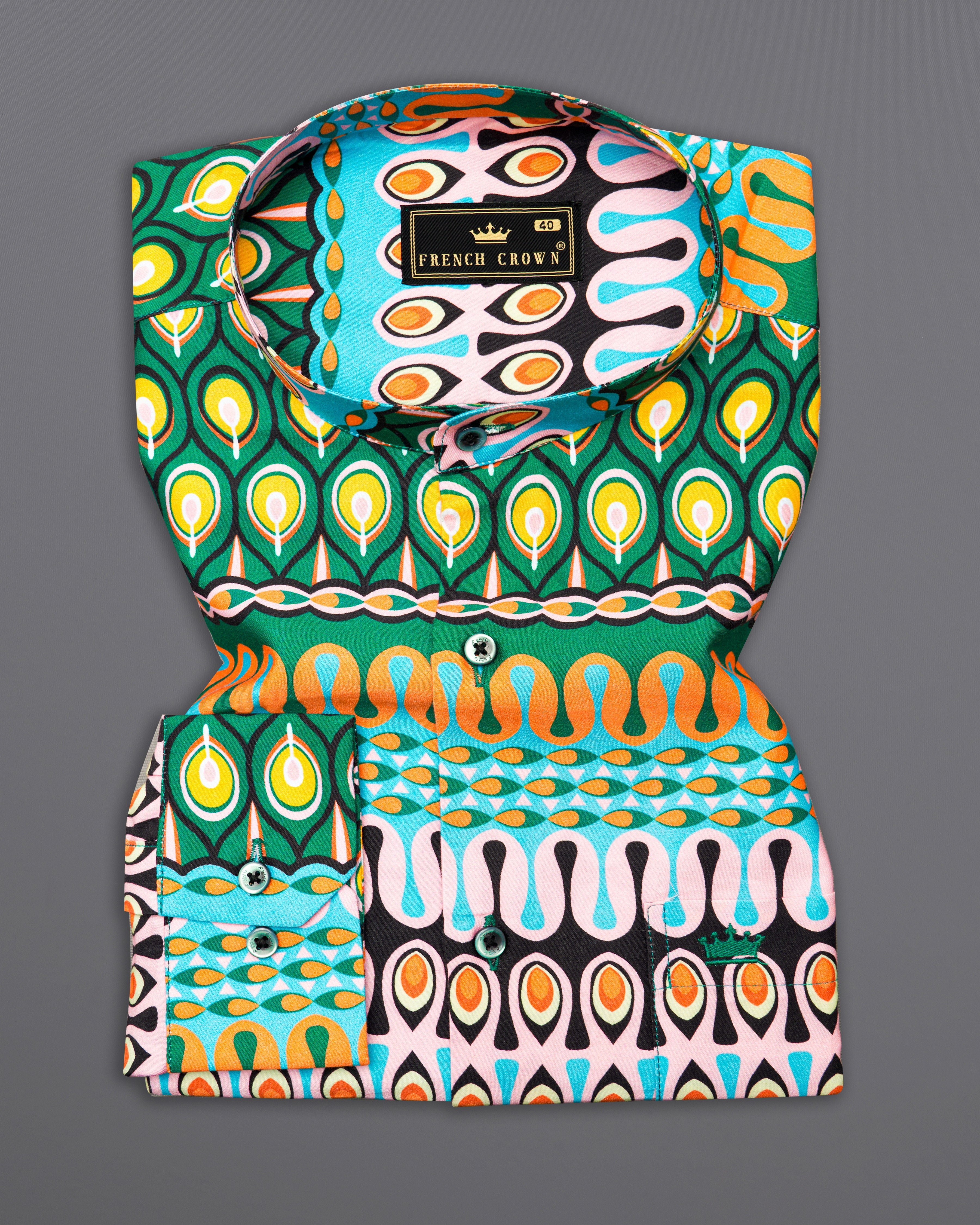 Aquamarine Green with Cantaloupe Orange Multicolour Ankara Pattern Super Soft Premium Cotton Shirt 9924-M-GR-38, 9924-M-GR-38, 9924-M-GR-39, 9924-M-GR-39, 9924-M-GR-40, 9924-M-GR-40, 9924-M-GR-42, 9924-M-GR-42, 9924-M-GR-44, 9924-M-GR-44, 9924-M-GR-46, 9924-M-GR-46, 9924-M-GR-48, 9924-M-GR-48, 9924-M-GR-50, 9924-M-GR-50, 9924-M-GR-52, 9924-M-GR-52