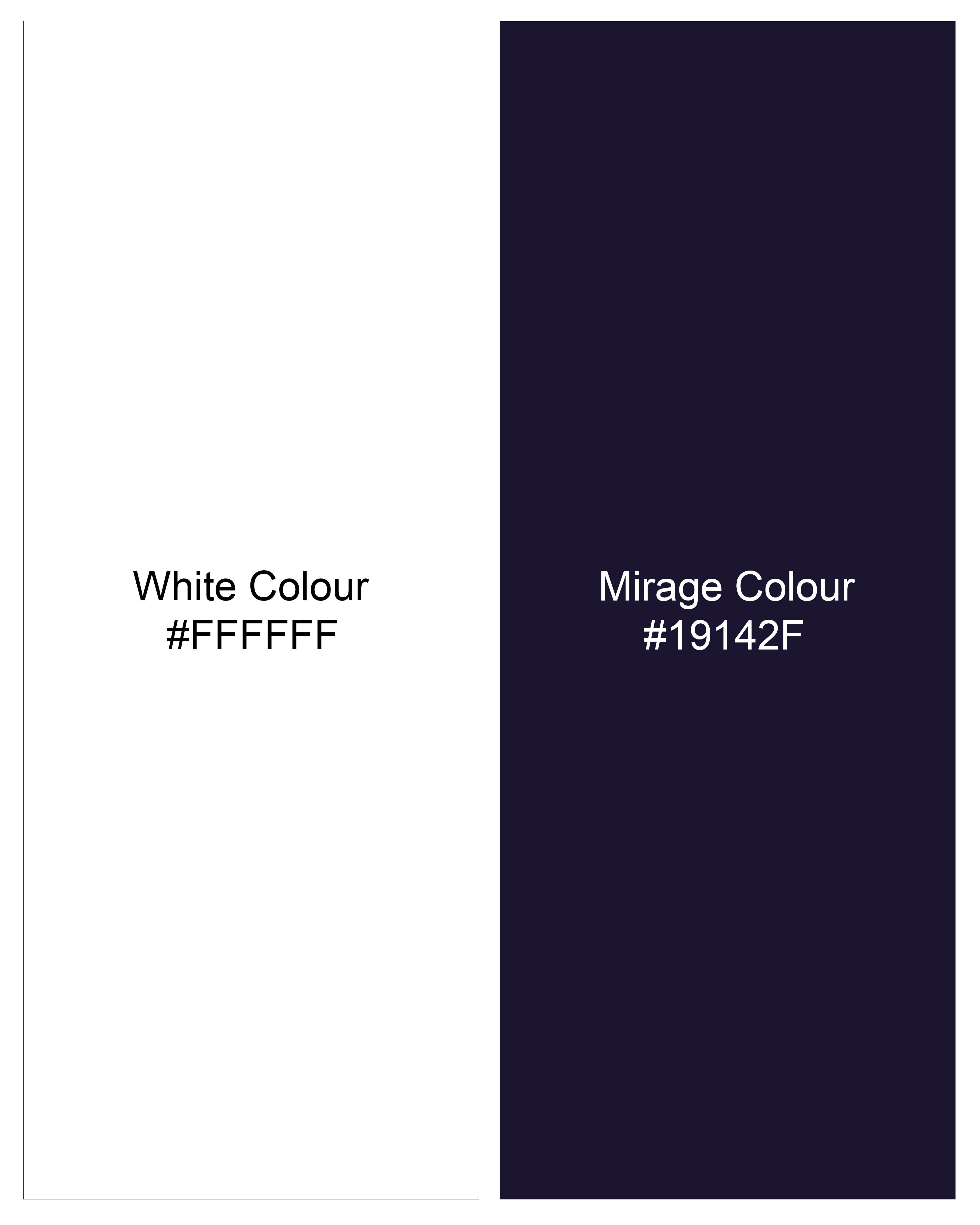 Mirage Navy Blue with White Textured Denim Shirt 9938-38, 9938-H-38, 9938-39, 9938-H-39, 9938-40, 9938-H-40, 9938-42, 9938-H-42, 9938-44, 9938-H-44, 9938-46, 9938-H-46, 9938-48, 9938-H-48, 9938-50, 9938-H-50, 9938-52, 9938-H-52