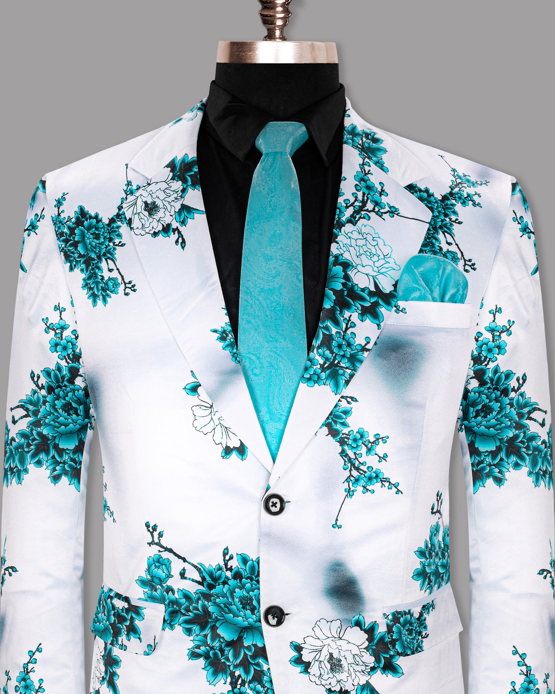 Whisper-Anakiwa Floral Printed Super Soft Designer Blazer BL1180-SB-50, BL1180-SB-40, BL1180-SB-58, BL1180-SB-60, BL1180-SB-52, BL1180-SB-36, BL1180-SB-38, BL1180-SB-42, BL1180-SB-44, BL1180-SB-56, BL1180-SB-46, BL1180-SB-48, BL1180-SB-54