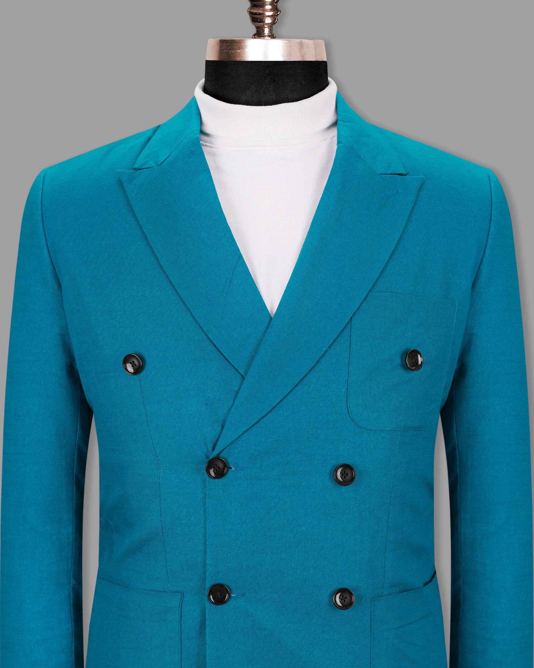 Bahama Blue Luxurious Linen Double-Breasted Sports Blazer BL1186-DB-PP-54, BL1186-DB-PP-56, BL1186-DB-PP-58, BL1186-DB-PP-36, BL1186-DB-PP-38, BL1186-DB-PP-40, BL1186-DB-PP-44, BL1186-DB-PP-46, BL1186-DB-PP-48, BL1186-DB-PP-52, BL1186-DB-PP-60, BL1186-DB-PP-42, BL1186-DB-PP-50