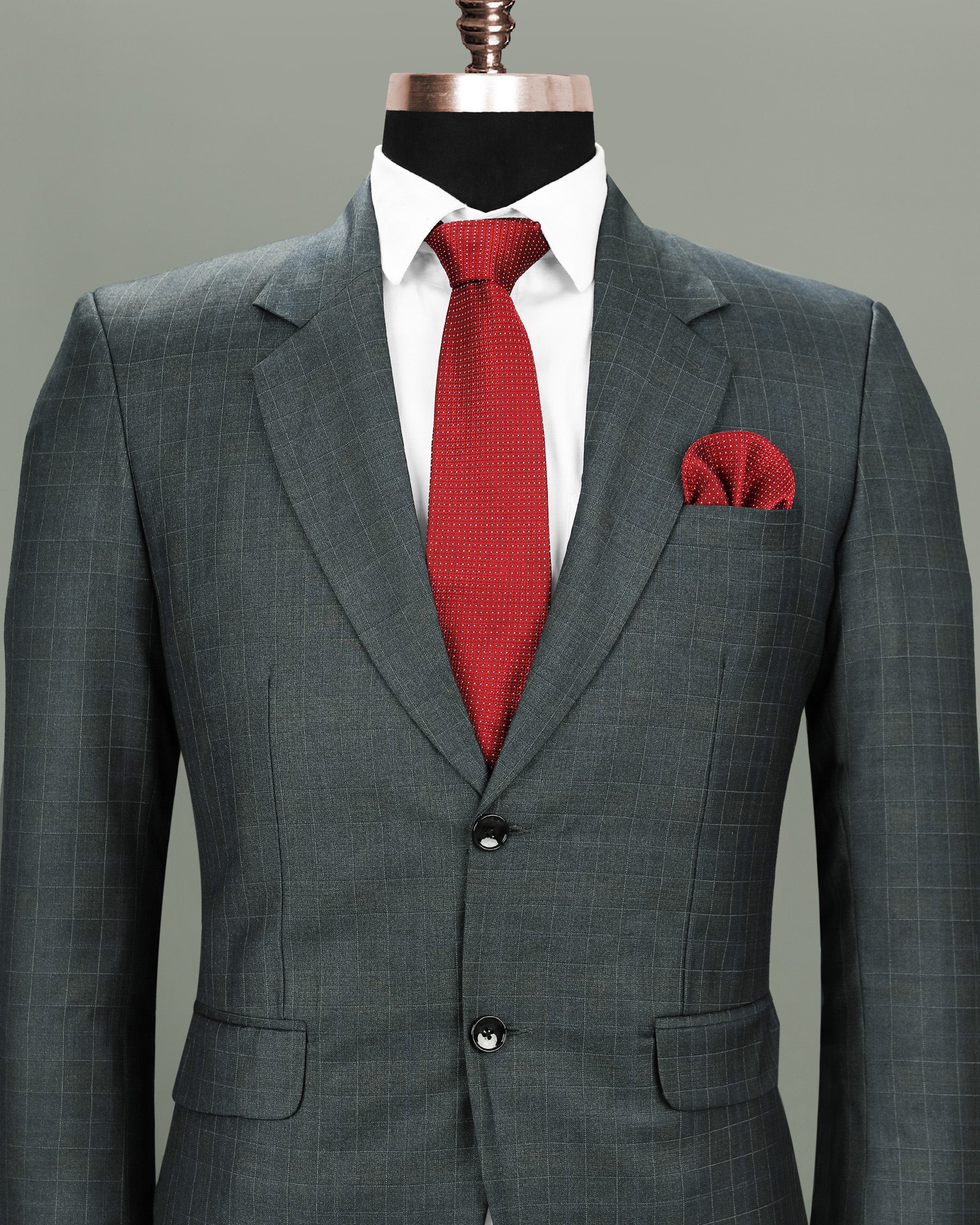 Cape Cod Grey Wool Rich Windowpane Blazer BL1190-SB-40, BL1190-SB-44, BL1190-SB-56, BL1190-SB-60, BL1190-SB-36, BL1190-SB-46, BL1190-SB-50, BL1190-SB-52, BL1190-SB-58, BL1190-SB-42, BL1190-SB-48, BL1190-SB-54, BL1190-SB-38