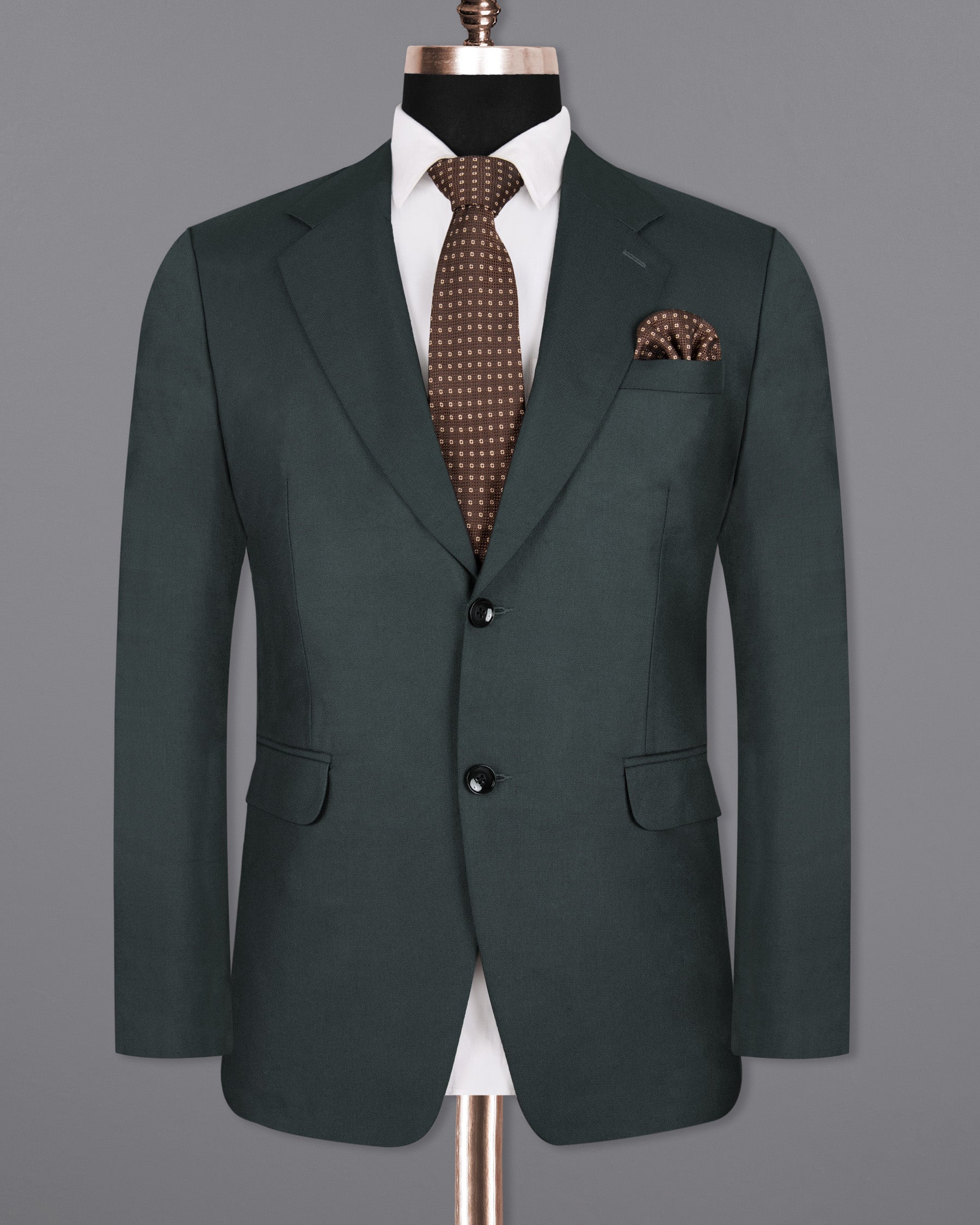 Charade Green Wool Rich Blazer BL1310-SB-36, BL1310-SB-38, BL1310-SB-40, BL1310-SB-42, BL1310-SB-44, BL1310-SB-46, BL1310-SB-48, BL1310-SB-50, BL1310-SB-52, BL1310-SB-54, BL1310-SB-56, BL1310-SB-58, BL1310-SB-60