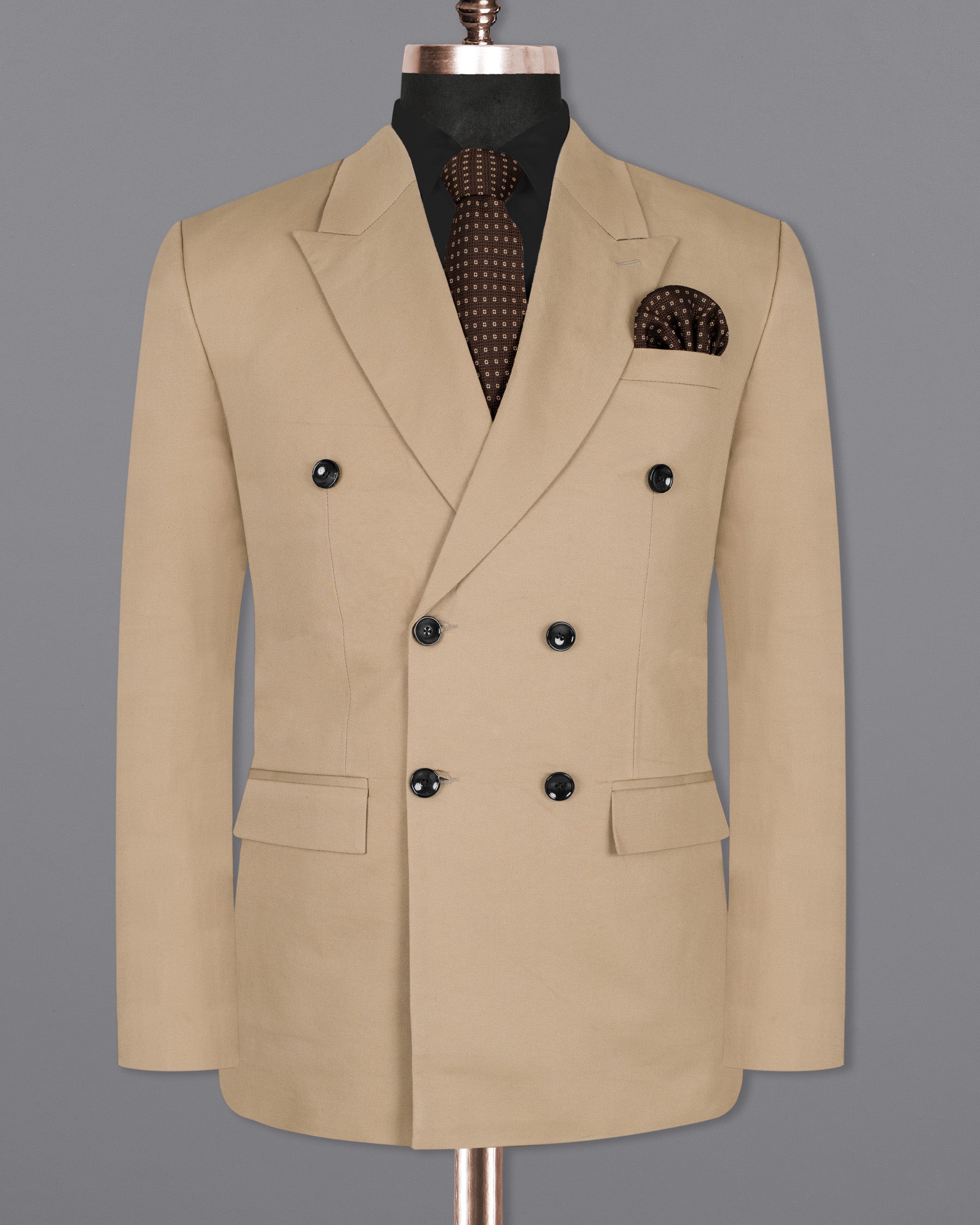 Coral Reef Double Breasted Wool Rich Blazer