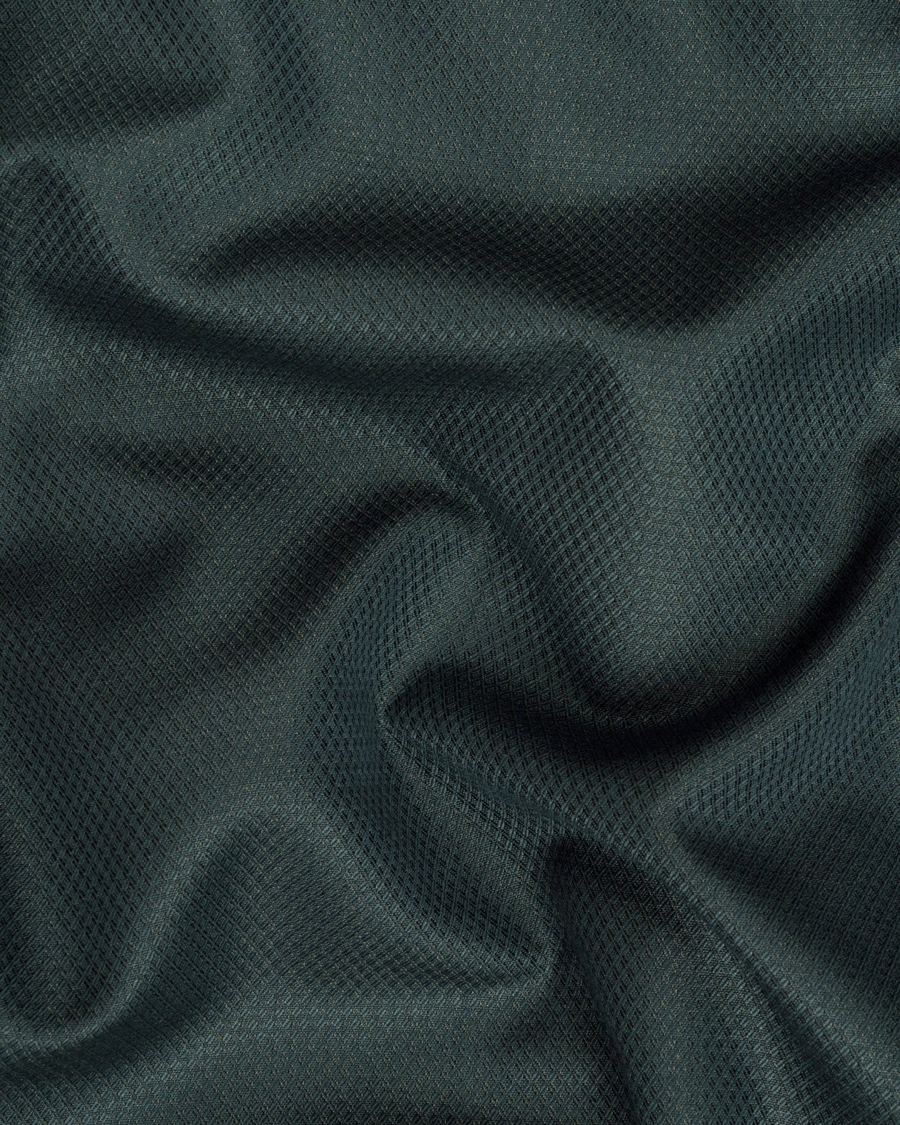 Firefly Green Double-Breasted Wool Rich Blazer