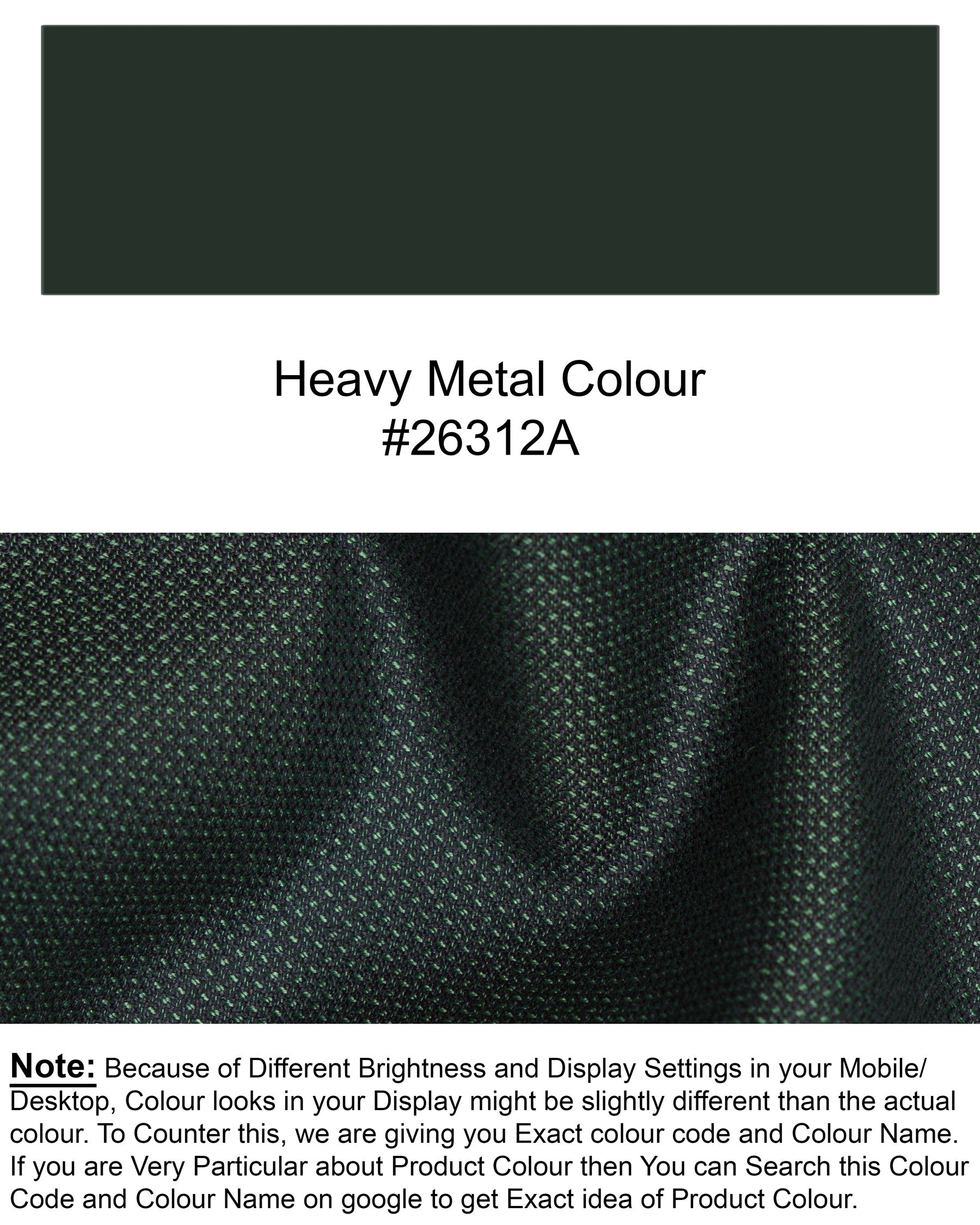 Heavy Metal Green Wool Rich Bandhgala Blazer BL1397-BG-36, BL1397-BG-38, BL1397-BG-40, BL1397-BG-42, BL1397-BG-44, BL1397-BG-46, BL1397-BG-48, BL1397-BG-50, BL1397-BG-52, BL1397-BG-54, BL1397-BG-56, BL1397-BG-58, BL1397-BG-60