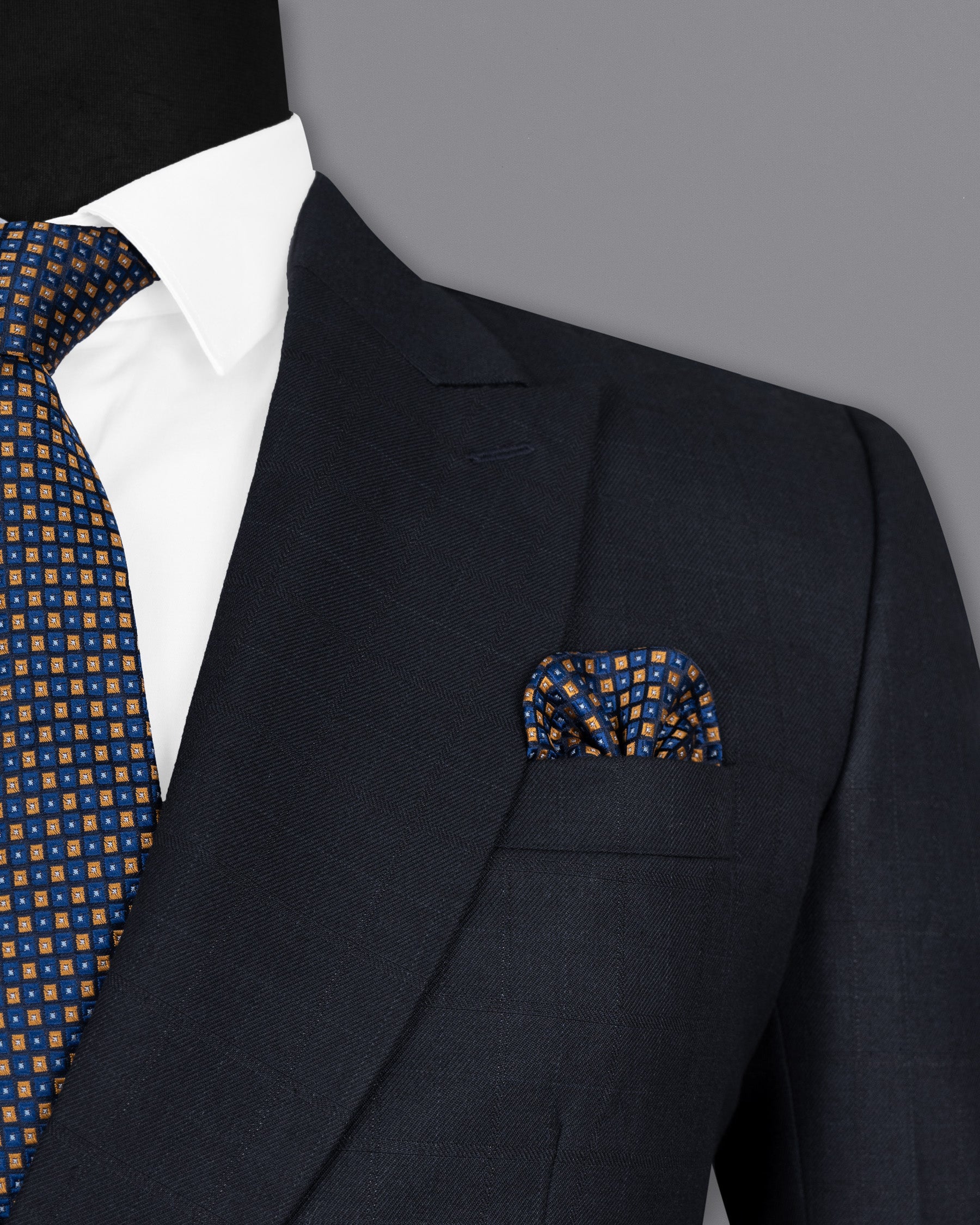 Mirage Black Subtle windowpane Wool Rich Double Breasted Blazer BL1462-DB-2B-36,BL1462-DB-2B-38,BL1462-DB-2B-40,BL1462-DB-2B-42,BL1462-DB-2B-44,BL1462-DB-2B-46,BL1462-DB-2B-48,BL1462-DB-2B-50,BL1462-DB-2B-52,BL1462-DB-2B-54,BL1462-DB-2B-56,BL1462-DB-2B-58,BL1462-DB-2B-60