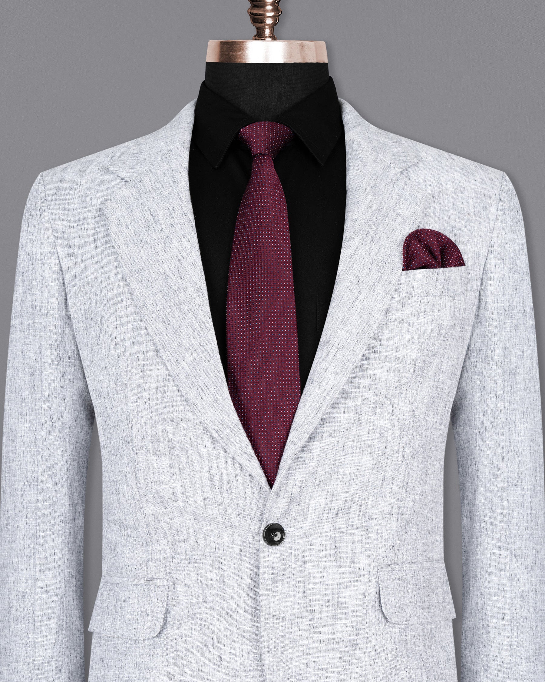 Ghost Grey Luxurious Linen Blazer BL1472-SB-1B-36,BL1472-SB-1B-38,BL1472-SB-1B-40,BL1472-SB-1B-42,BL1472-SB-1B-44,BL1472-SB-1B-46,BL1472-SB-1B-48,BL1472-SB-1B-50,BL1472-SB-1B-52,BL1472-SB-1B-54,BL1472-SB-1B-56,BL1472-SB-1B-58,BL1472-SB-1B-60