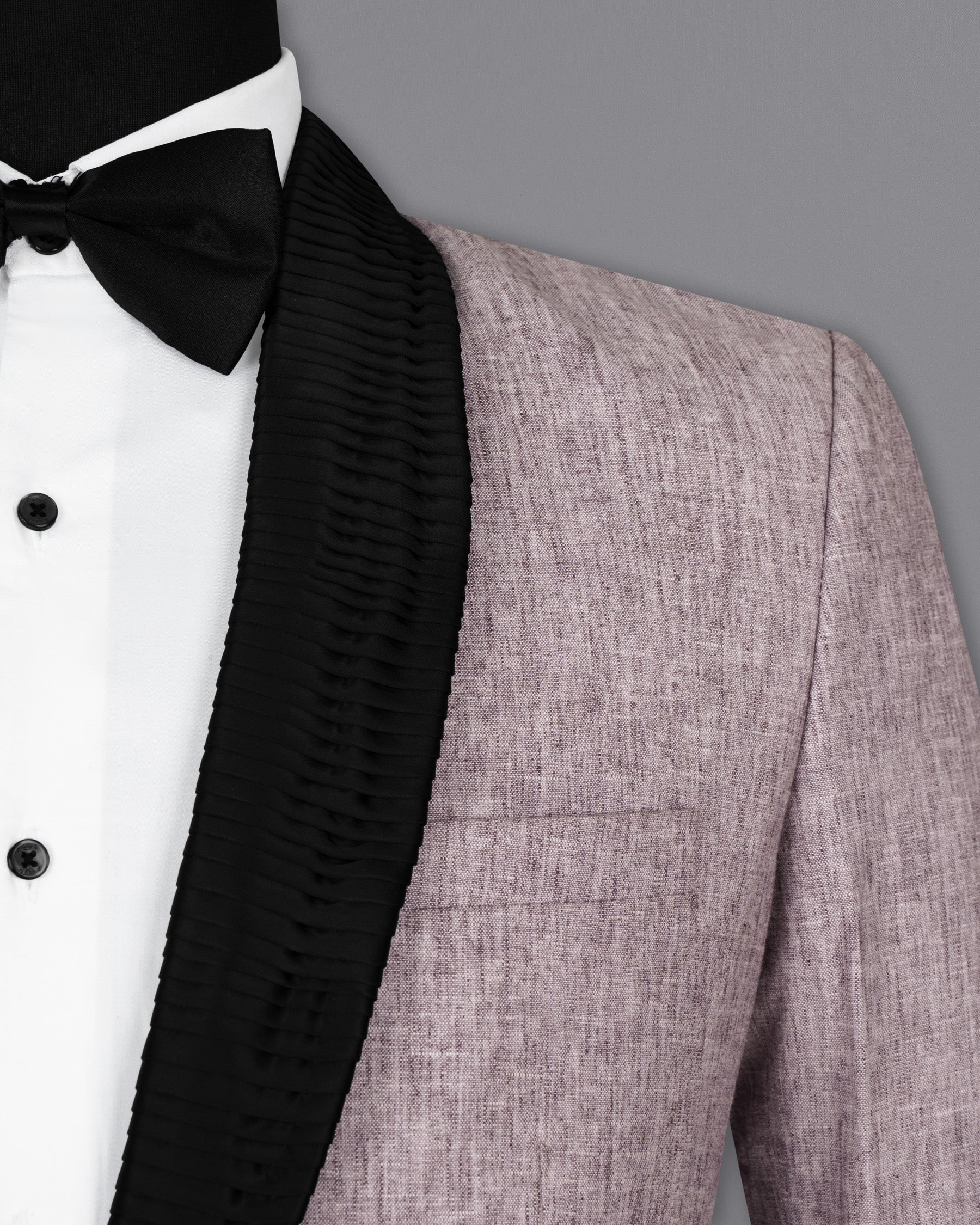 Bouquet Purple Luxurious Linen Tuxedo Blazer BL1474-BKL-36,BL1474-BKL-38,BL1474-BKL-40,BL1474-BKL-42,BL1474-BKL-44,BL1474-BKL-46,BL1474-BKL-48,BL1474-BKL-50,BL1474-BKL-52,BL1474-BKL-54,BL1474-BKL-56,BL1474-BKL-58,BL1474-BKL-60
