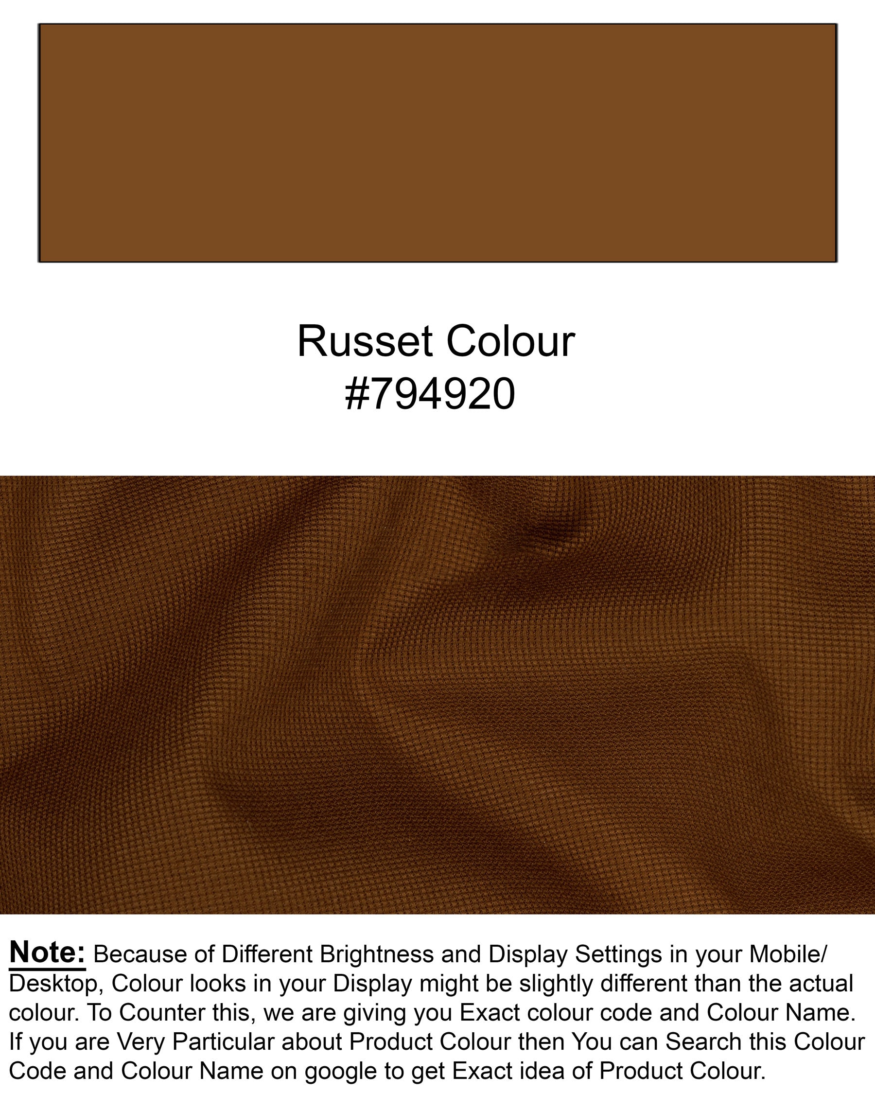 Russet Brown Premium Cotton Belt closure Sports Blazer BL1580-D9-36, BL1580-D9-38, BL1580-D9-40, BL1580-D9-42, BL1580-D9-44, BL1580-D9-46, BL1580-D9-48, BL1580-D9-50, BL1580-D9-52, BL1580-D9-54, BL1580-D9-56, BL1580-D9-58, BL1580-D9-60