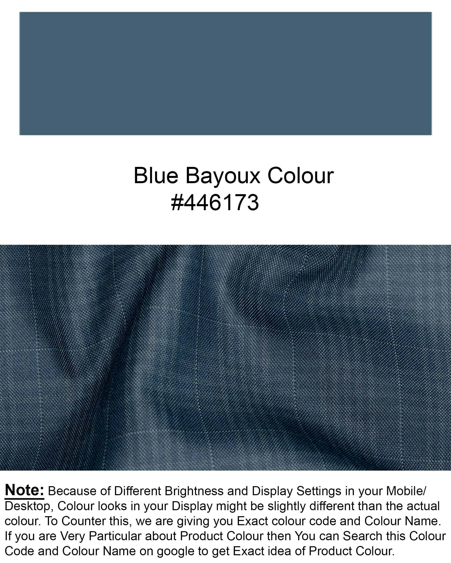 Blue Bayoux Checkered Wool Rich Blazer BL1588-SB-36, BL1588-SB-38, BL1588-SB-40, BL1588-SB-42, BL1588-SB-44, BL1588-SB-46, BL1588-SB-48, BL1588-SB-50, BL1588-SB-52, BL1588-SB-54, BL1588-SB-56, BL1588-SB-58, BL1588-SB-60