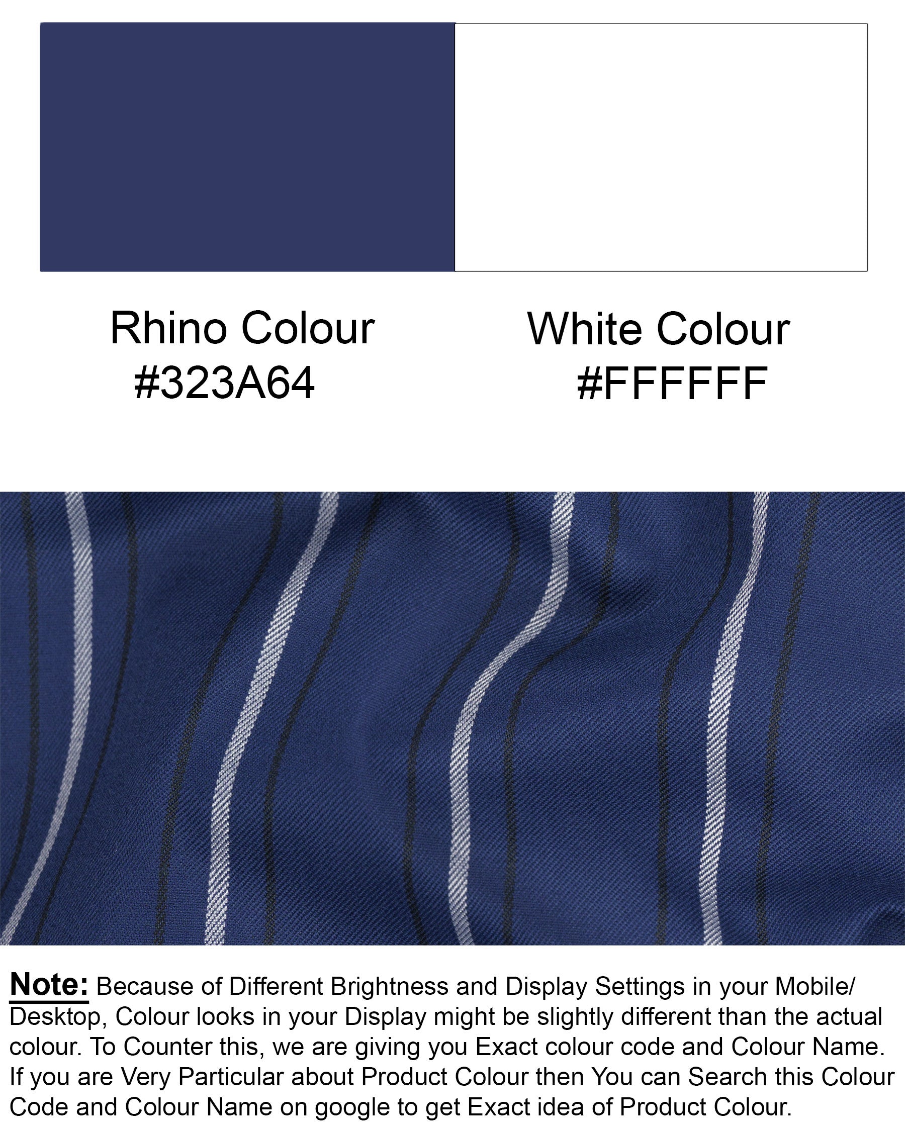 Rhino Blue Striped Wool Rich Blazer BL1596-SB-36, BL1596-SB-38, BL1596-SB-40, BL1596-SB-42, BL1596-SB-44, BL1596-SB-46, BL1596-SB-48, BL1596-SB-50, BL1596-SB-52, BL1596-SB-54, BL1596-SB-56, BL1596-SB-58, BL1596-SB-60