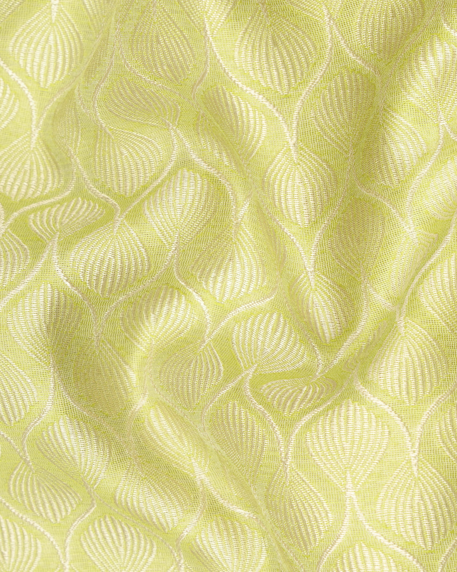 Confetti Green Textured Cross Placket Bandhgala Designer Blazer