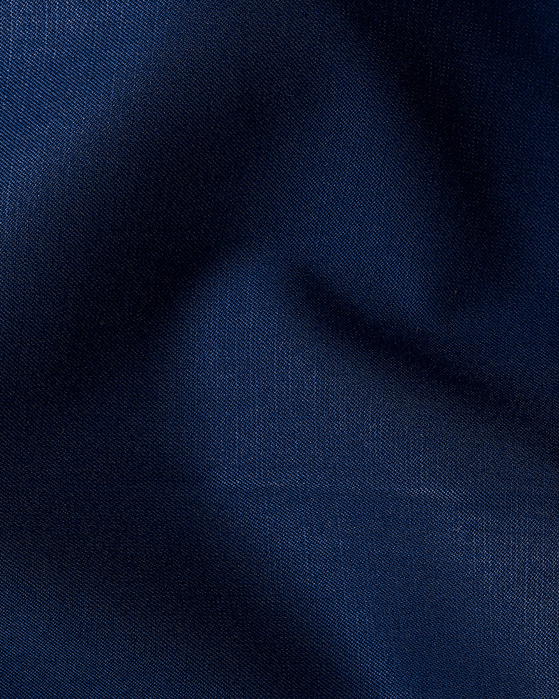 Blue Subtle Sheen Patch Pockets Performance Blazer