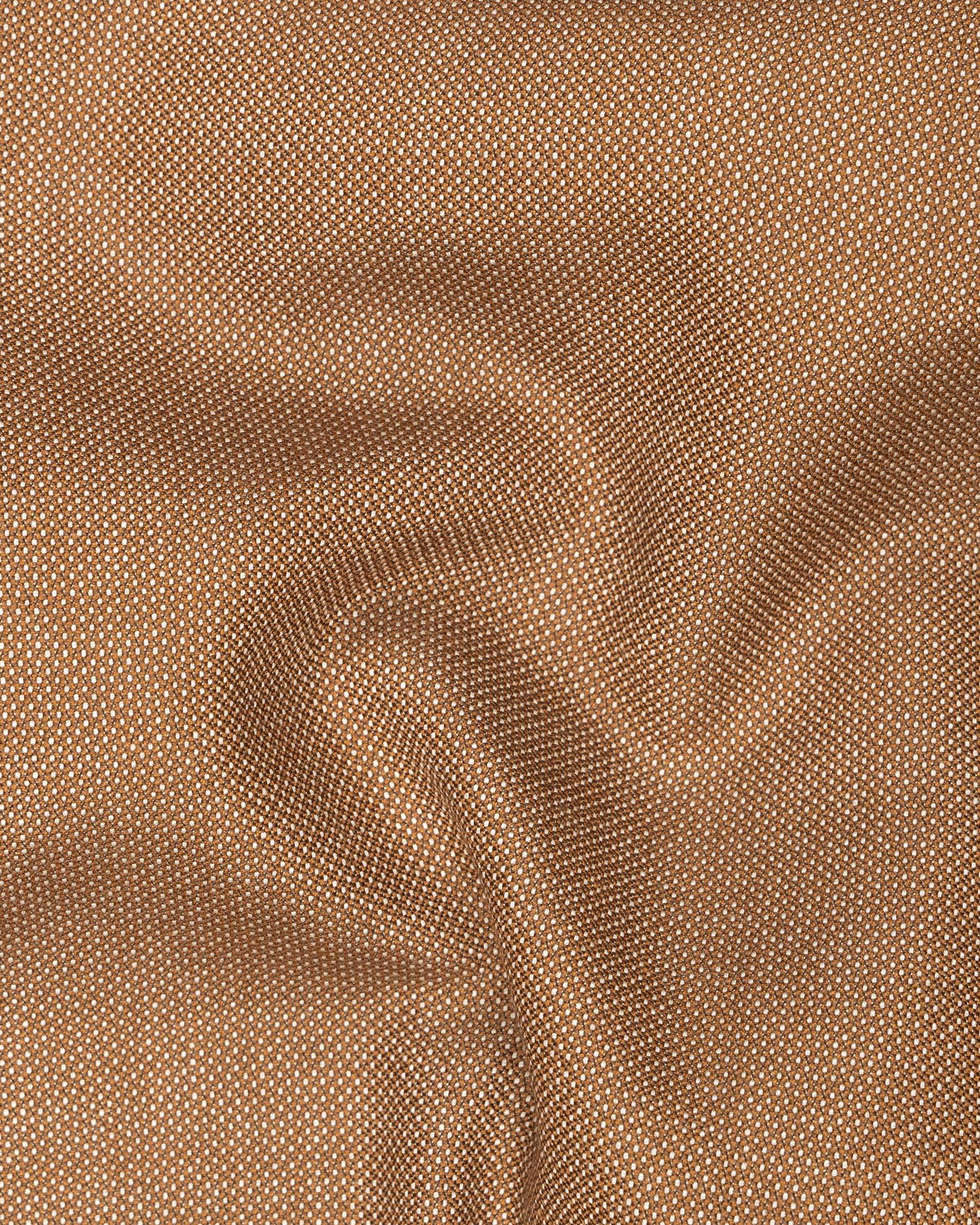 Brownish Dobby Textured Blazer