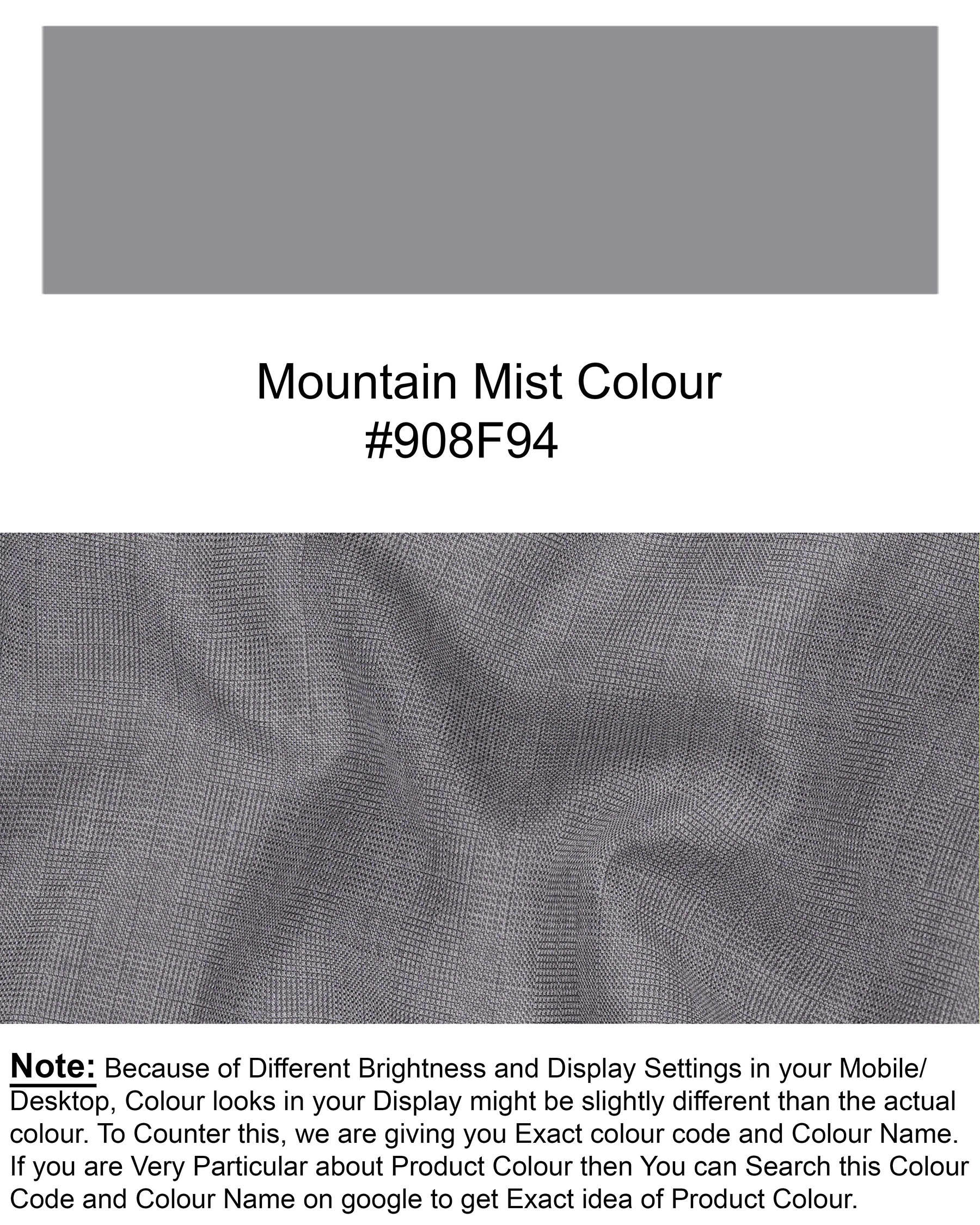 Mountain Mist Gray Double Breasted Blazer BL1832-DB-36, BL1832-DB-38, BL1832-DB-40, BL1832-DB-42, BL1832-DB-44, BL1832-DB-46, BL1832-DB-48, BL1832-DB-50, BL1832-DB-52, BL1832-DB-54, BL1832-DB-56, BL1832-DB-58, BL1832-DB-60