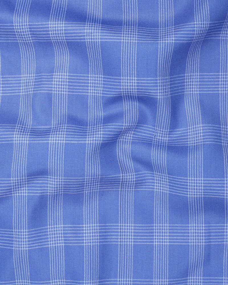 Glaucous Blue Plaid Designer Sports Blazer BL1860-BG-D41-36, BL1860-BG-D41-38, BL1860-BG-D41-40, BL1860-BG-D41-42, BL1860-BG-D41-44, BL1860-BG-D41-46, BL1860-BG-D41-48, BL1860-BG-D41-50, BL1860-BG-D41-52, BL1860-BG-D41-54, BL1860-BG-D41-56, BL1860-BG-D41-58, BL1860-BG-D41-60