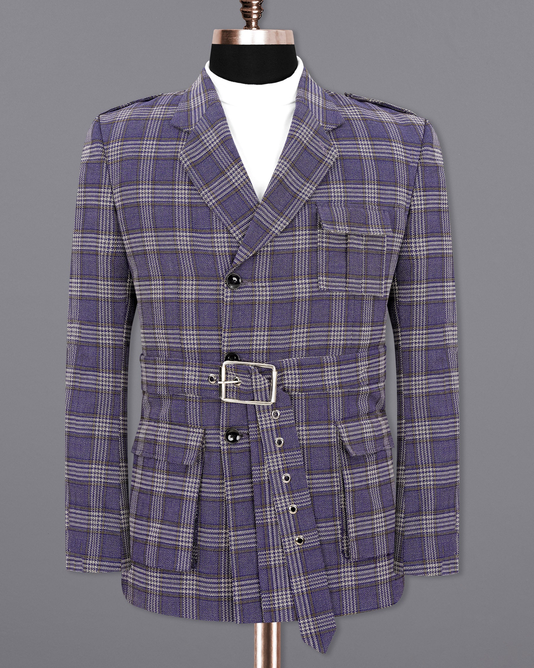 Meteorite Blue Plaid Designer Sports Blazer BL1874-DB-D43-36,BL1874-DB-D43-38,BL1874-DB-D43-40,BL1874-DB-D43-42,BL1874-DB-D43-44,BL1874-DB-D43-46,BL1874-DB-D43-48,BL1874-DB-D43-50,BL1874-DB-D43-52,BL1874-DB-D43-54,BL1874-DB-D43-56,BL1874-DB-D43-58,BL1874-DB-D43-60