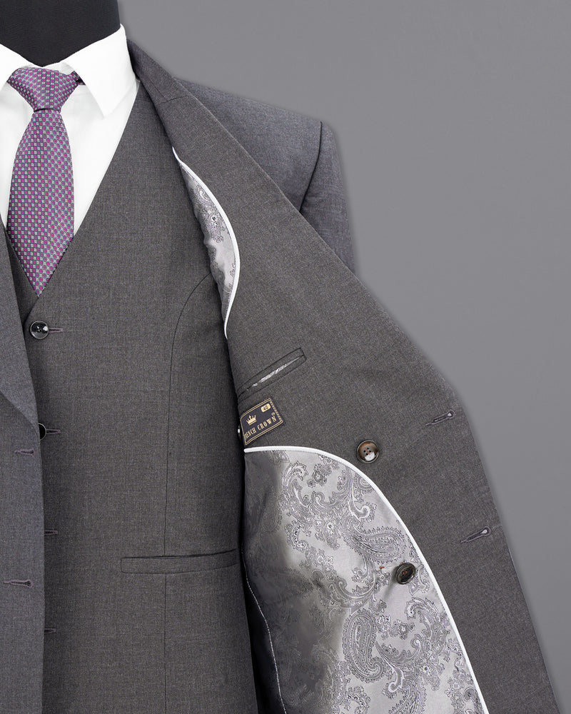 lridium grey Double Breasted Blazer BL1881-DB-36,BL1881-DB-38,BL1881-DB-40,BL1881-DB-42,BL1881-DB-44,BL1881-DB-46,BL1881-DB-48,BL1881-DB-50,BL1881-DB-52,BL1881-DB-54,BL1881-DB-56,BL1881-DB-58,BL1881-DB-60
