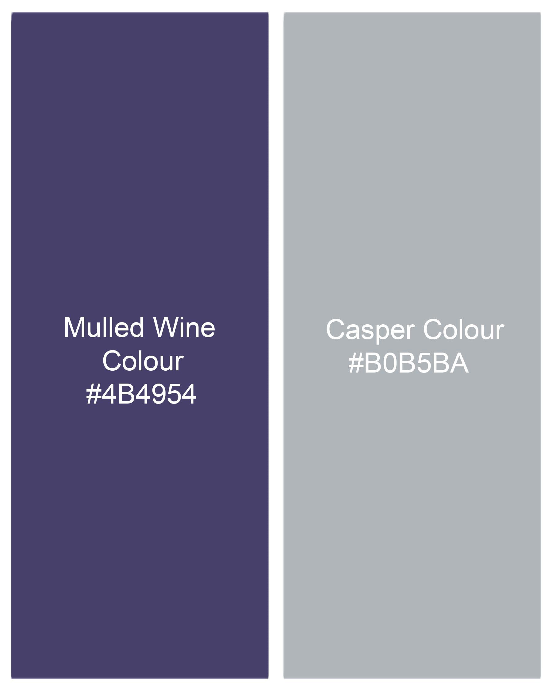 Mulled Wine Blue With Casper Gray Checkered Cross-Buttoned Bandhgala Blazer BL1976-CBG-36, BL1976-CBG-38, BL1976-CBG-40, BL1976-CBG-42, BL1976-CBG-44, BL1976-CBG-46, BL1976-CBG-48, BL1976-CBG-50, BL1976-CBG-52, BL1976-CBG-54, BL1976-CBG-56, BL1976-CBG-58, BL1976-CBG-60