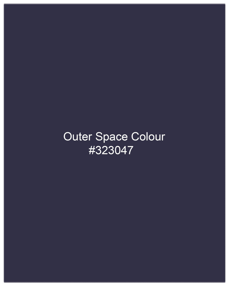 Outer Space Blue Double Breasted Blazer BL2019-DB-36, BL2019-DB-38, BL2019-DB-40, BL2019-DB-42, BL2019-DB-44, BL2019-DB-46, BL2019-DB-48, BL2019-DB-50, BL2019-DB-52, BL2019-DB-54, BL2019-DB-56, BL2019-DB-58, BL2019-DB-60