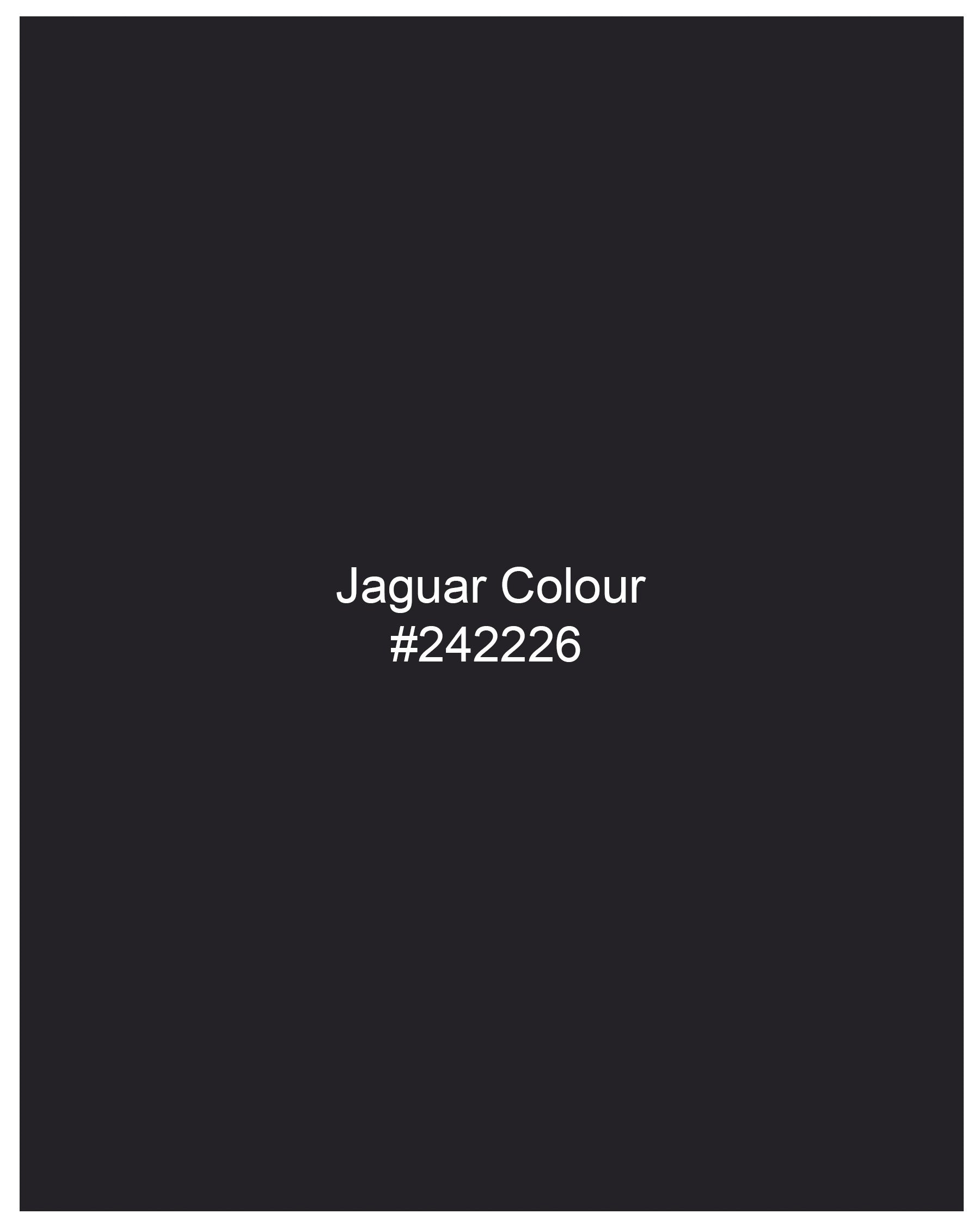 Jaguar Black Single Breasted Blazer