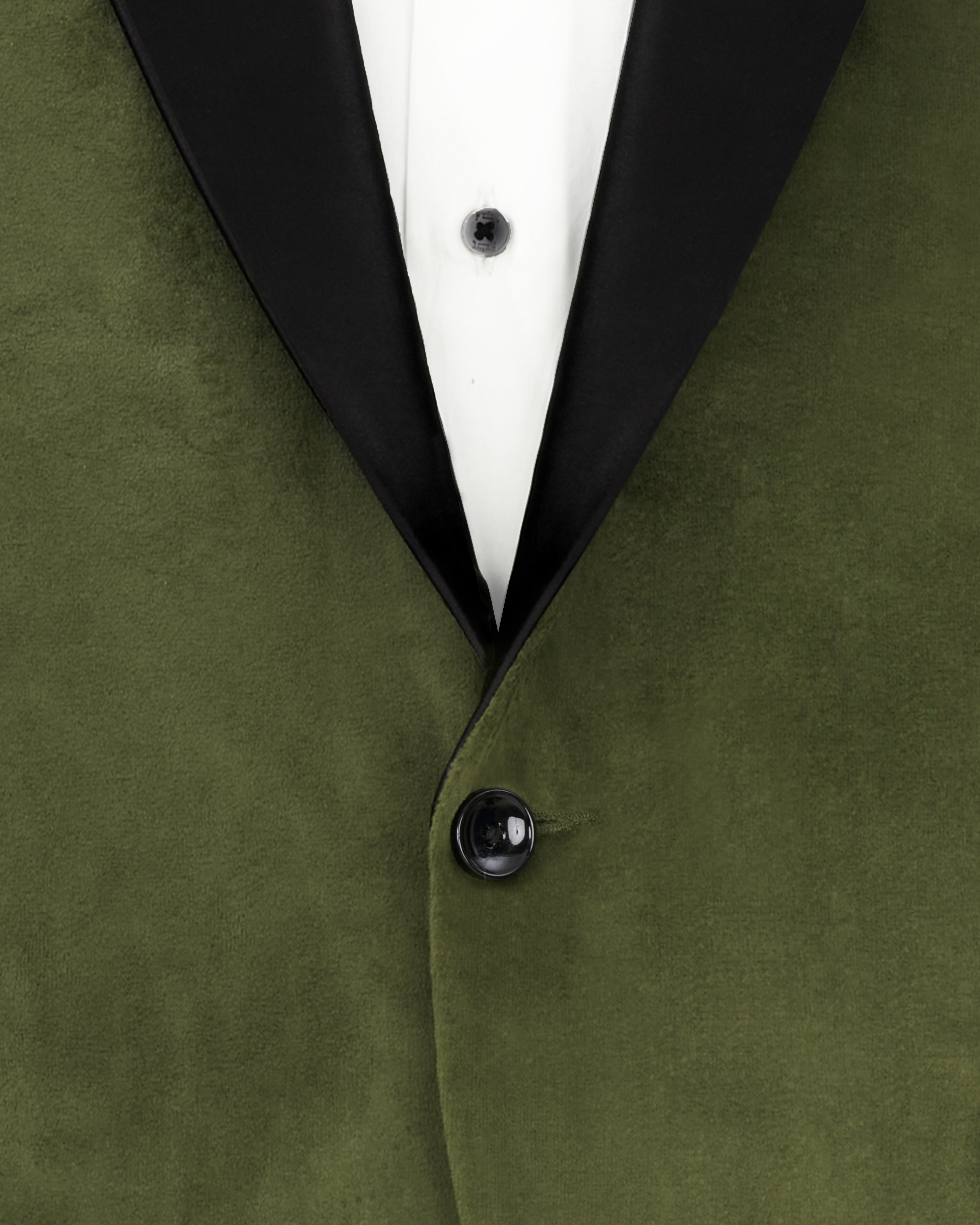 Waiouru Green Velvet Tuxedo Designer BlazerBL2241-BKL-36, BL2241-BKL-38, BL2241-BKL-40, BL2241-BKL-42, BL2241-BKL-44, BL2241-BKL-46, BL2241-BKL-48, BL2241-BKL-50, BL2241-BKL-52, BL2241-BKL-54, BL2241-BKL-56, BL2241-BKL-58, BL2241-BKL-60