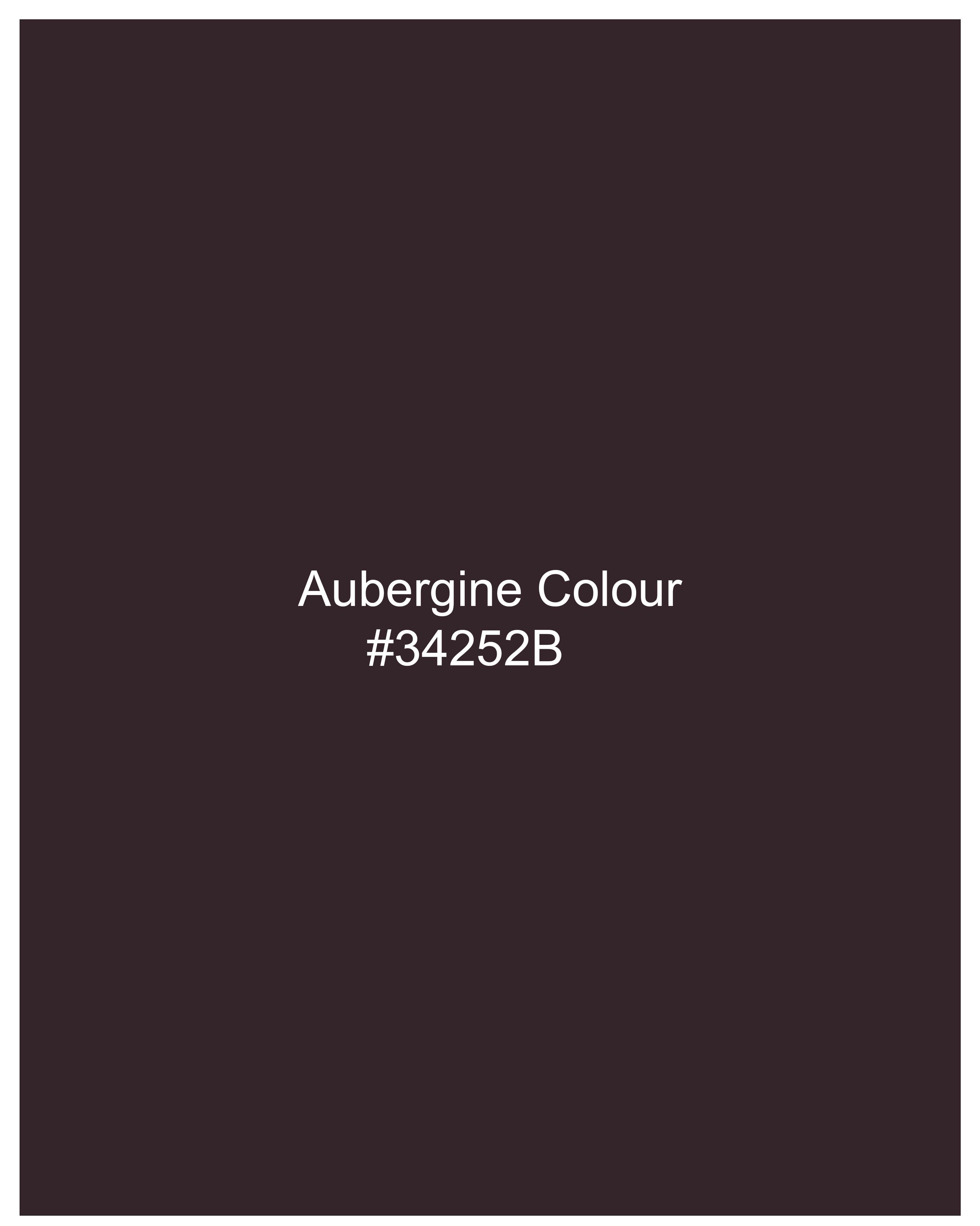 Aubergine Maroon Cross Buttoned Bandhgala Blazer BL2291-CBG-36, BL2291-CBG-38, BL2291-CBG-40, BL2291-CBG-42, BL2291-CBG-44, BL2291-CBG-46, BL2291-CBG-48, BL2291-CBG-50, BL2291-CBG-52, BL2291-CBG-54, BL2291-CBG-56, BL2291-CBG-58, BL2291-CBG-60