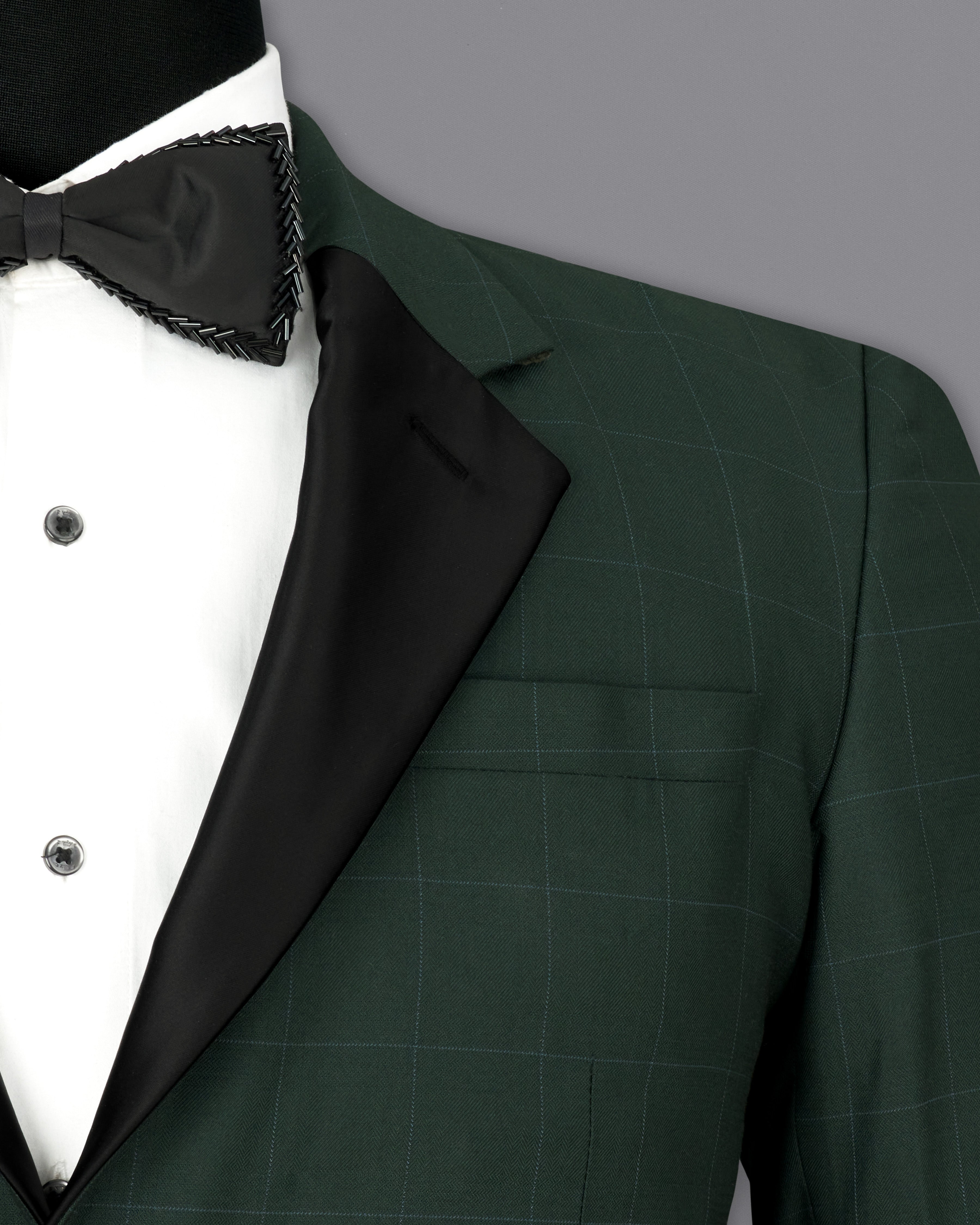 Gunmetal Green Subtle Windowpane Tuxedo Blazer BL2326-SB-BKPL-36, BL2326-SB-BKPL-38, BL2326-SB-BKPL-40, BL2326-SB-BKPL-42, BL2326-SB-BKPL-44, BL2326-SB-BKPL-46, BL2326-SB-BKPL-48, BL2326-SB-BKPL-50, BL2326-SB-BKPL-52, BL2326-SB-BKPL-54, BL2326-SB-BKPL-56, BL2326-SB-BKPL-58, BL2326-SB-BKPL-60