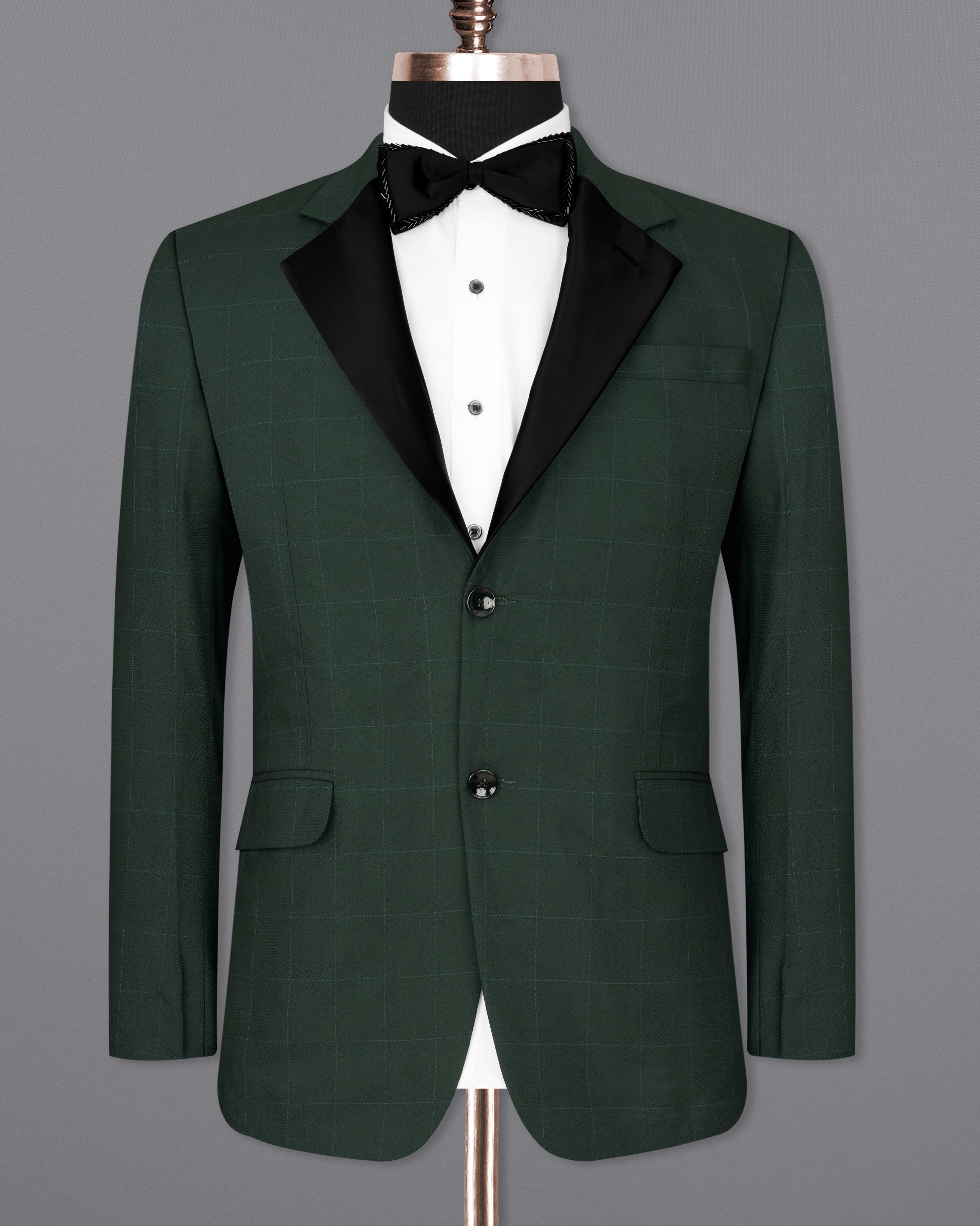 Gunmetal Green Subtle Windowpane Tuxedo Blazer BL2326-SB-BKPL-36, BL2326-SB-BKPL-38, BL2326-SB-BKPL-40, BL2326-SB-BKPL-42, BL2326-SB-BKPL-44, BL2326-SB-BKPL-46, BL2326-SB-BKPL-48, BL2326-SB-BKPL-50, BL2326-SB-BKPL-52, BL2326-SB-BKPL-54, BL2326-SB-BKPL-56, BL2326-SB-BKPL-58, BL2326-SB-BKPL-60