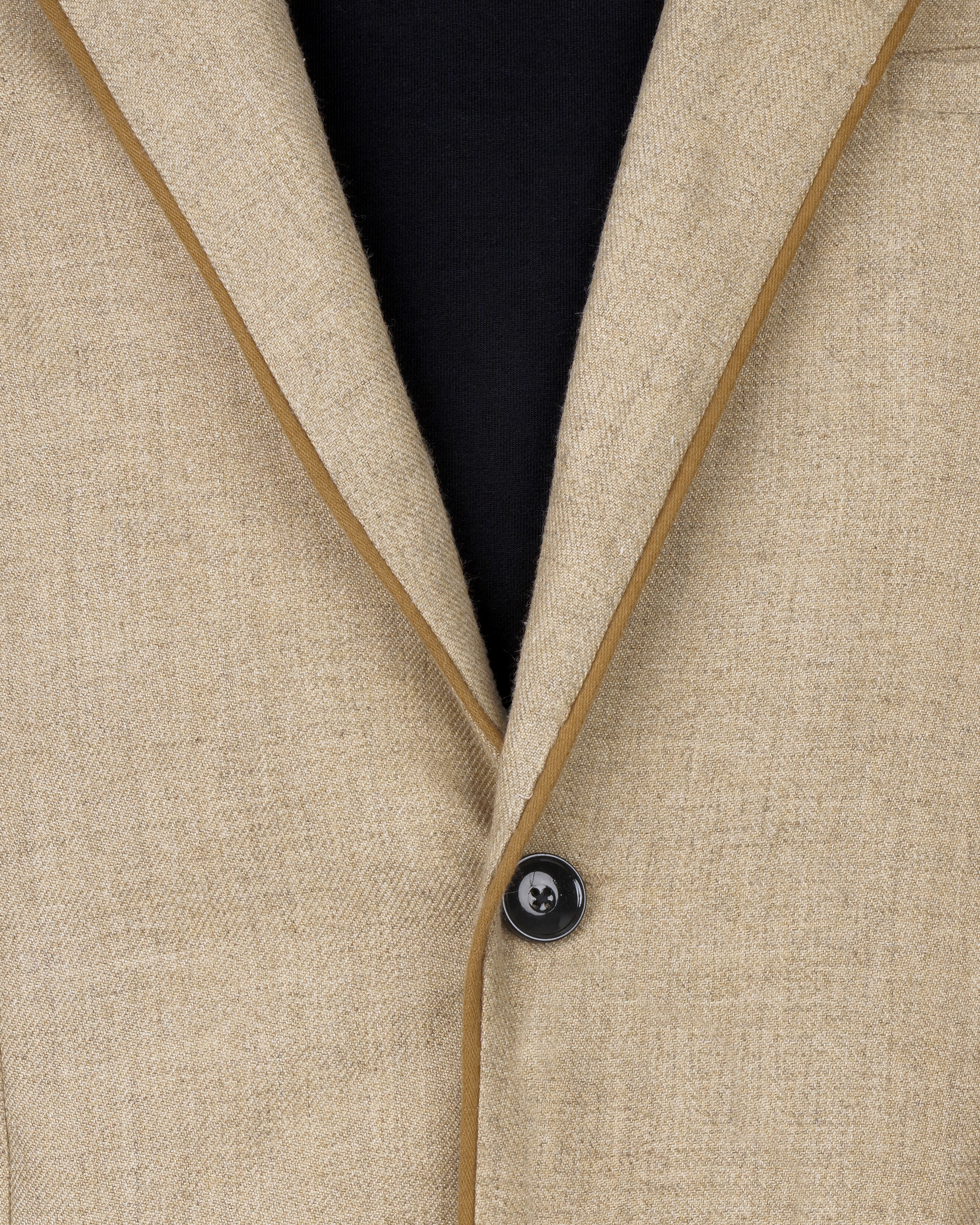 Bronco Brown Wool Rich Blazer