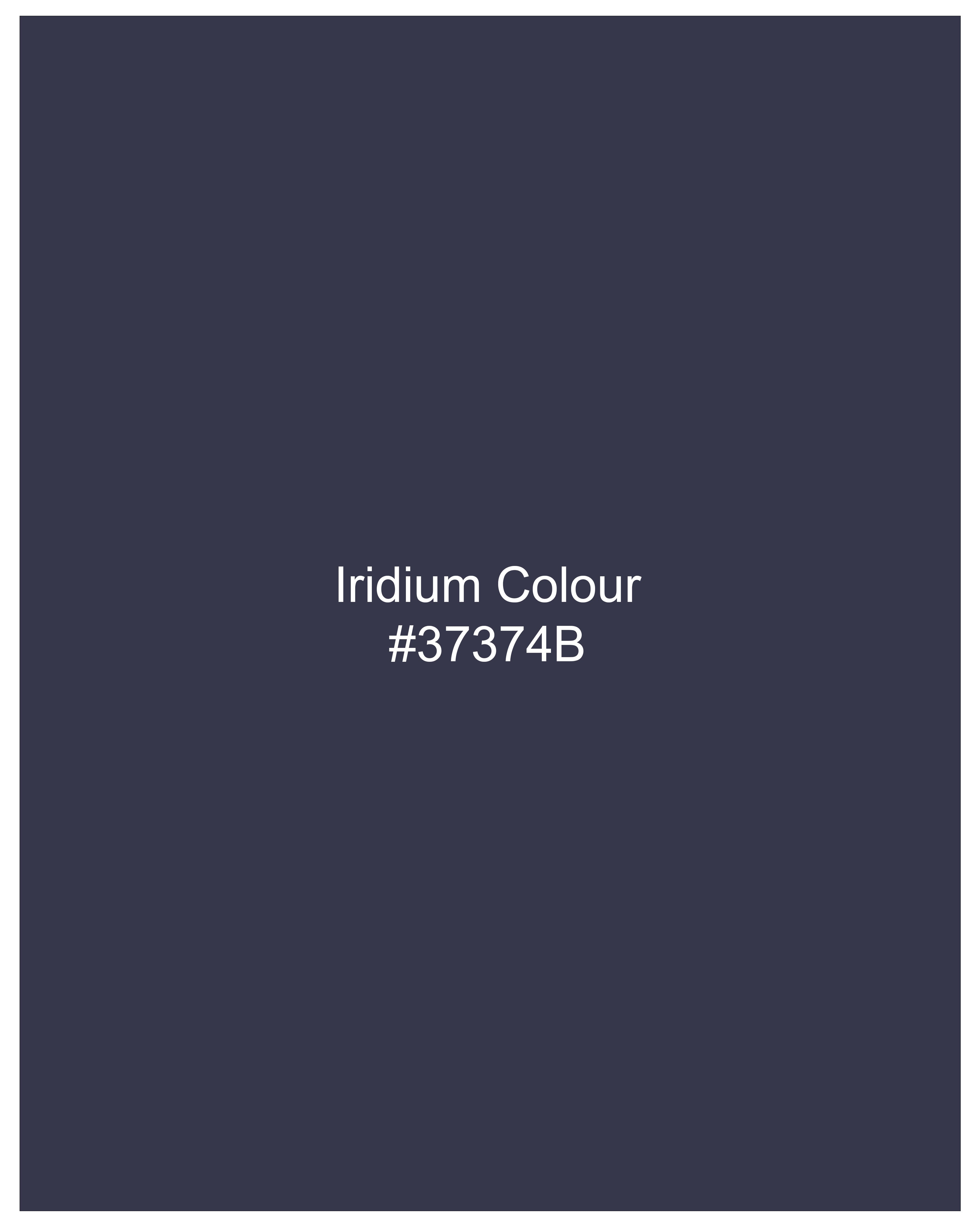 Iridium Blue Premium Cotton Tuxedo Blazer BL2540-BKL-D165-36, BL2540-BKL-D165-38, BL2540-BKL-D165-40, BL2540-BKL-D165-42, BL2540-BKL-D165-44, BL2540-BKL-D165-46, BL2540-BKL-D165-48, BL2540-BKL-D165-50, BL2540-BKL-D165-54, BL2540-BKL-D165-54, BL2540-BKL-D165-56, BL2540-BKL-D165-58, BL2540-BKL-D165-60