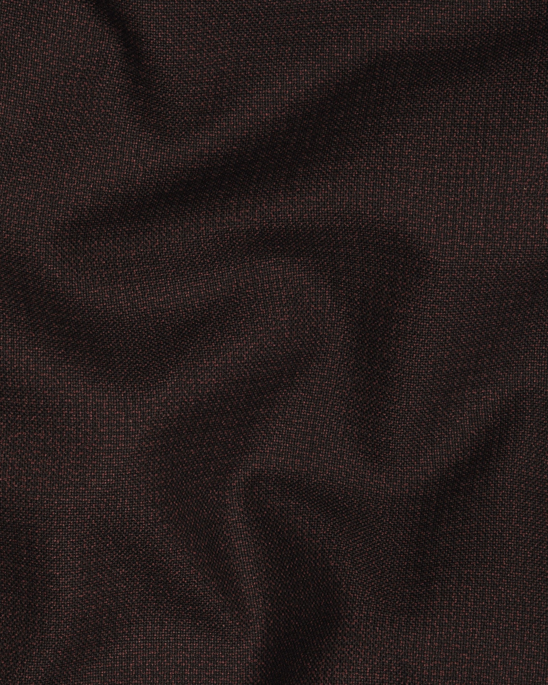 Chocolate Brown Wool Blend Double Breasted Blazer