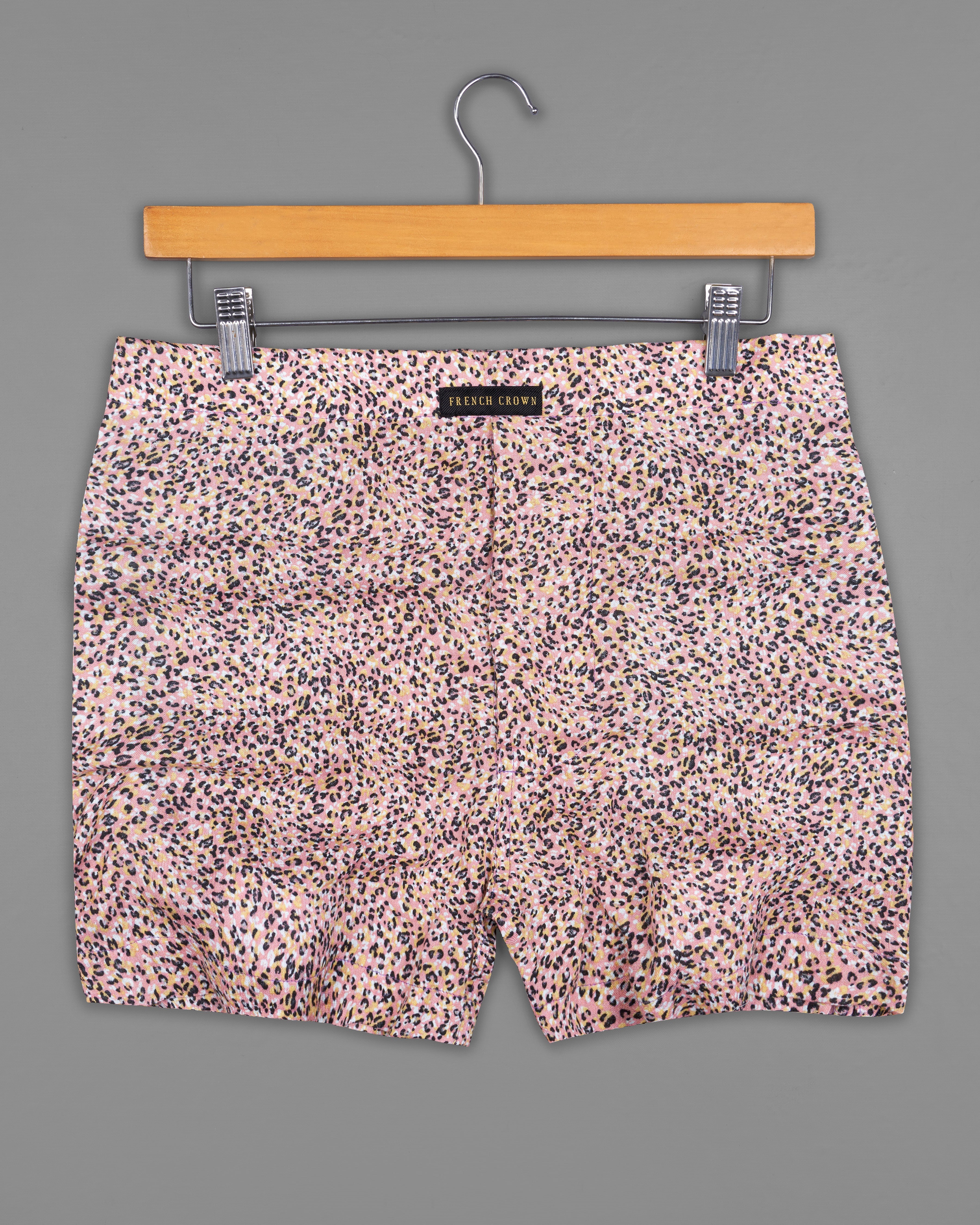 Cavern Pink Leopard Striped Premium Tencel Boxers BX458-28, BX458-30, BX458-32, BX458-34, BX458-36, BX458-38, BX458-40, BX458-42, BX458-44 