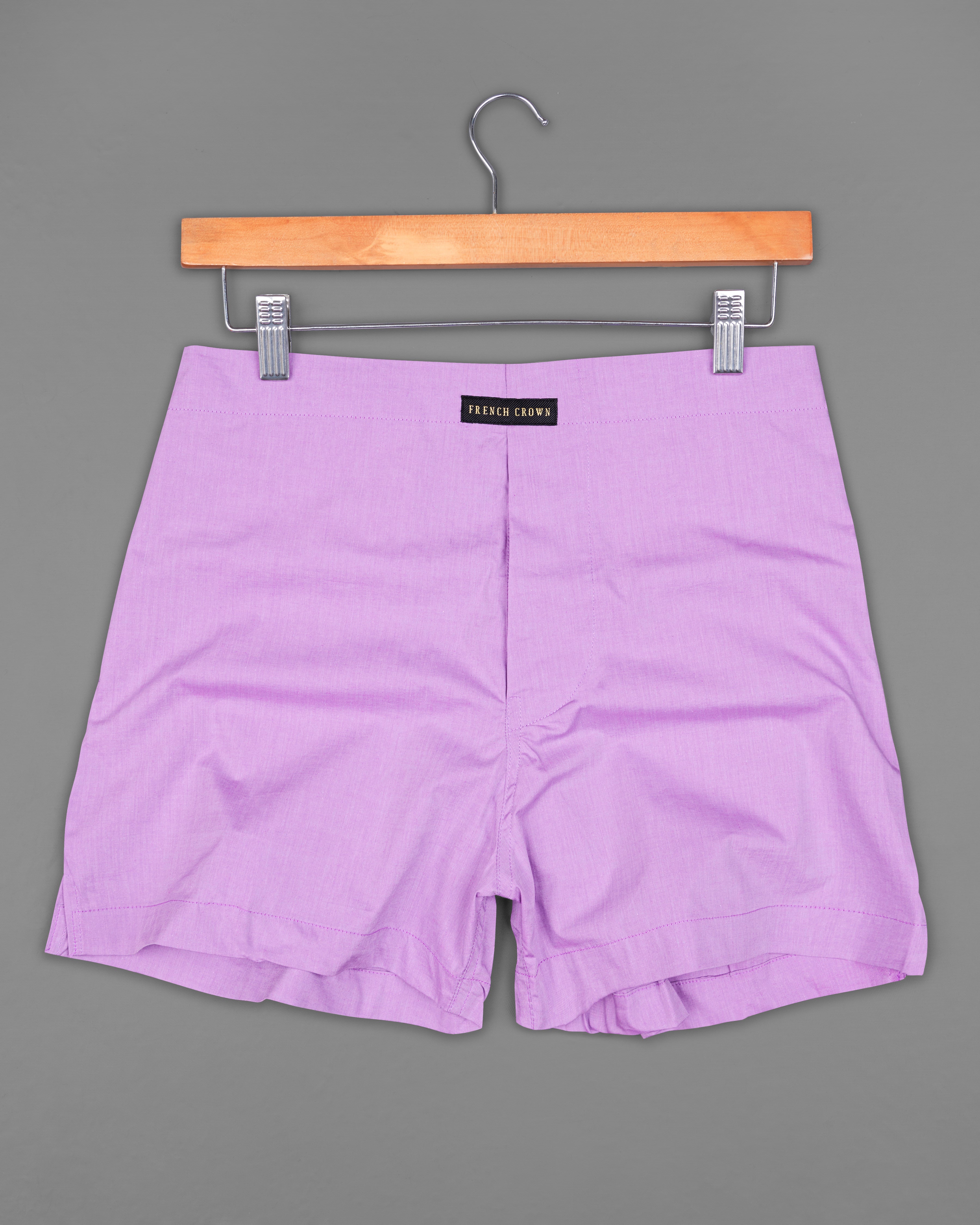 Wisteria Pink Chambray Boxers BX491-28, BX491-30, BX491-32, BX491-34, BX491-36, BX491-38, BX491-40, BX491-42, BX491-44