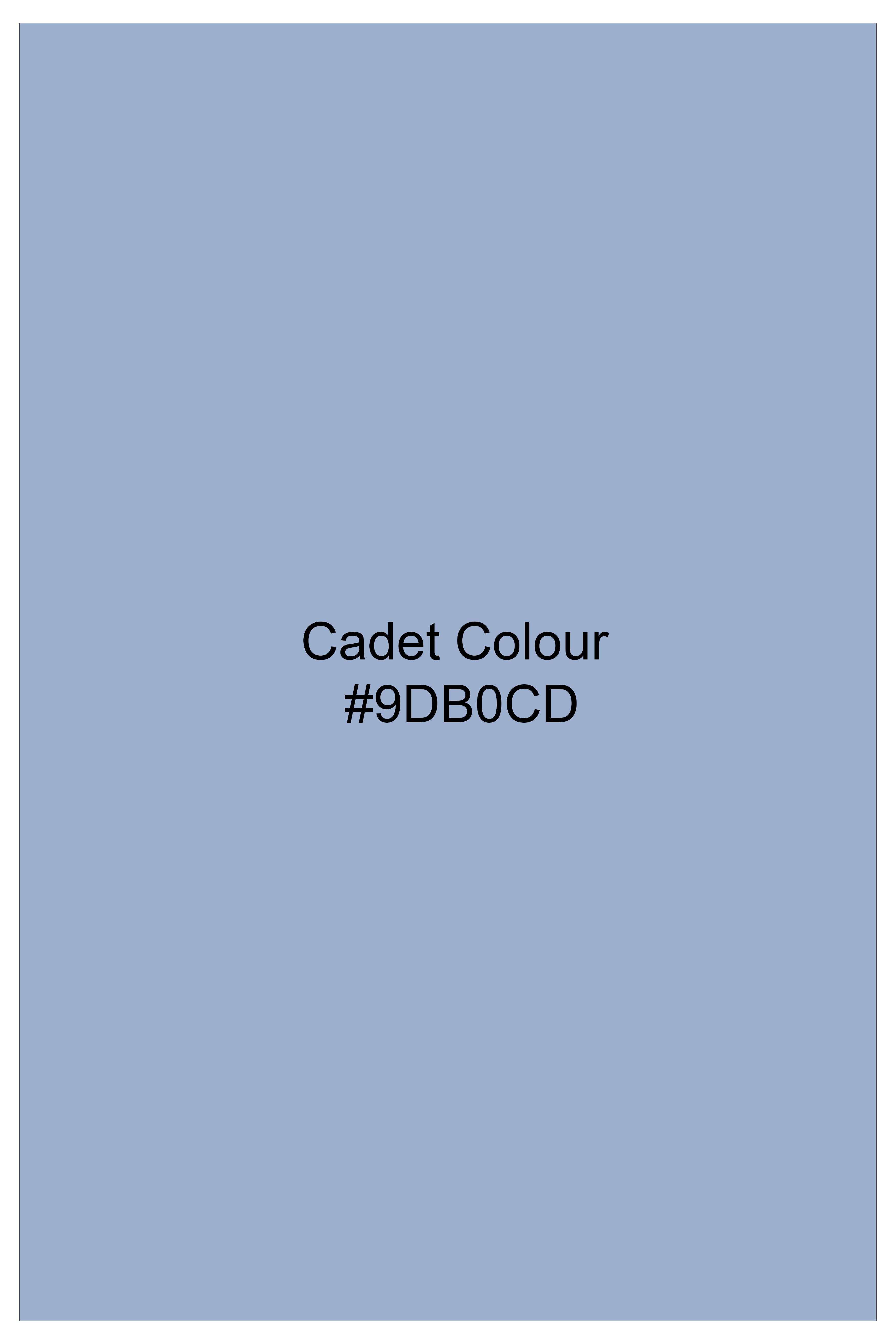 Cadel Blue Dobby Textured Premium Giza Cotton Boxer