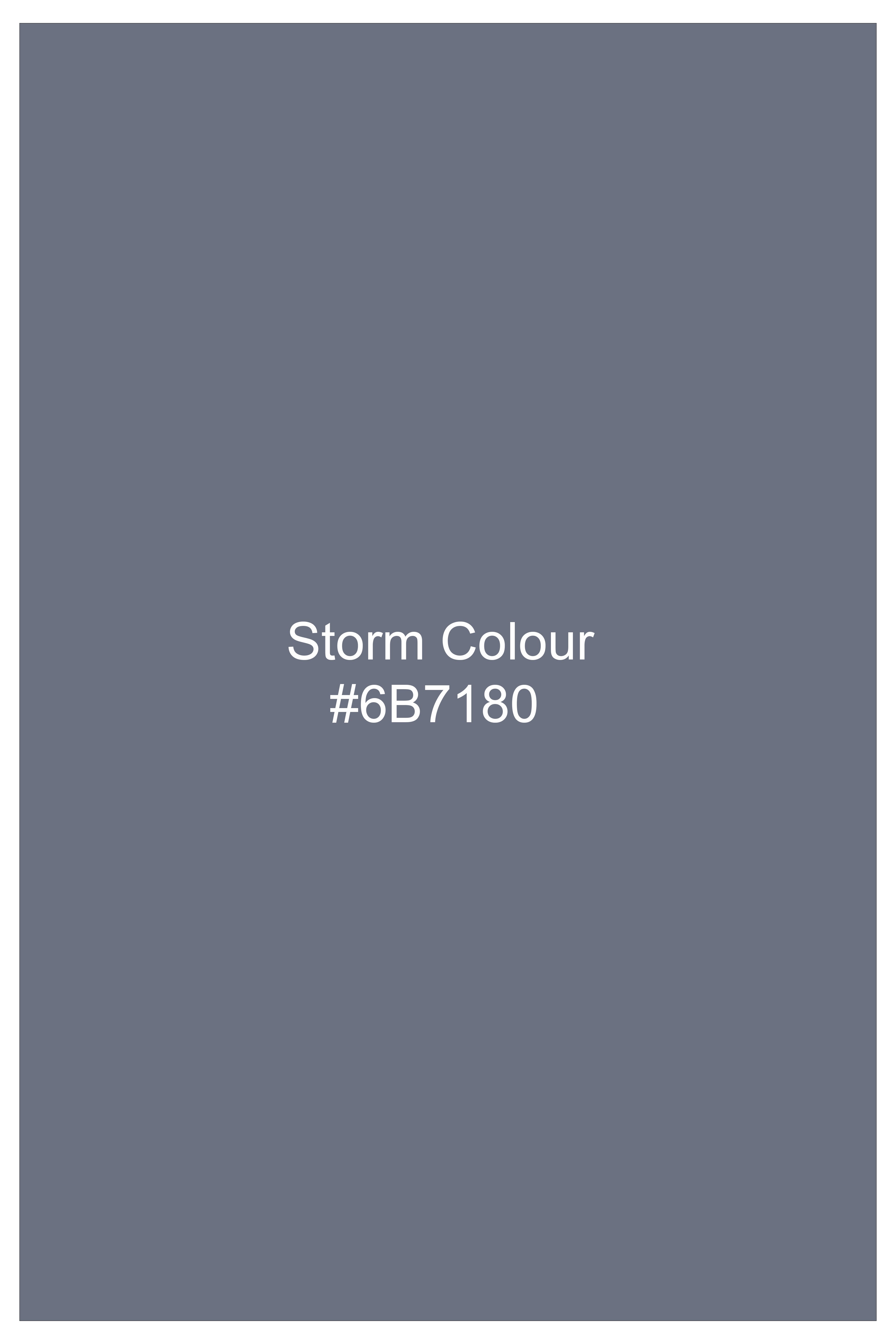 Storm Gray Dobby Textured Premium Giza Cotton Boxer
