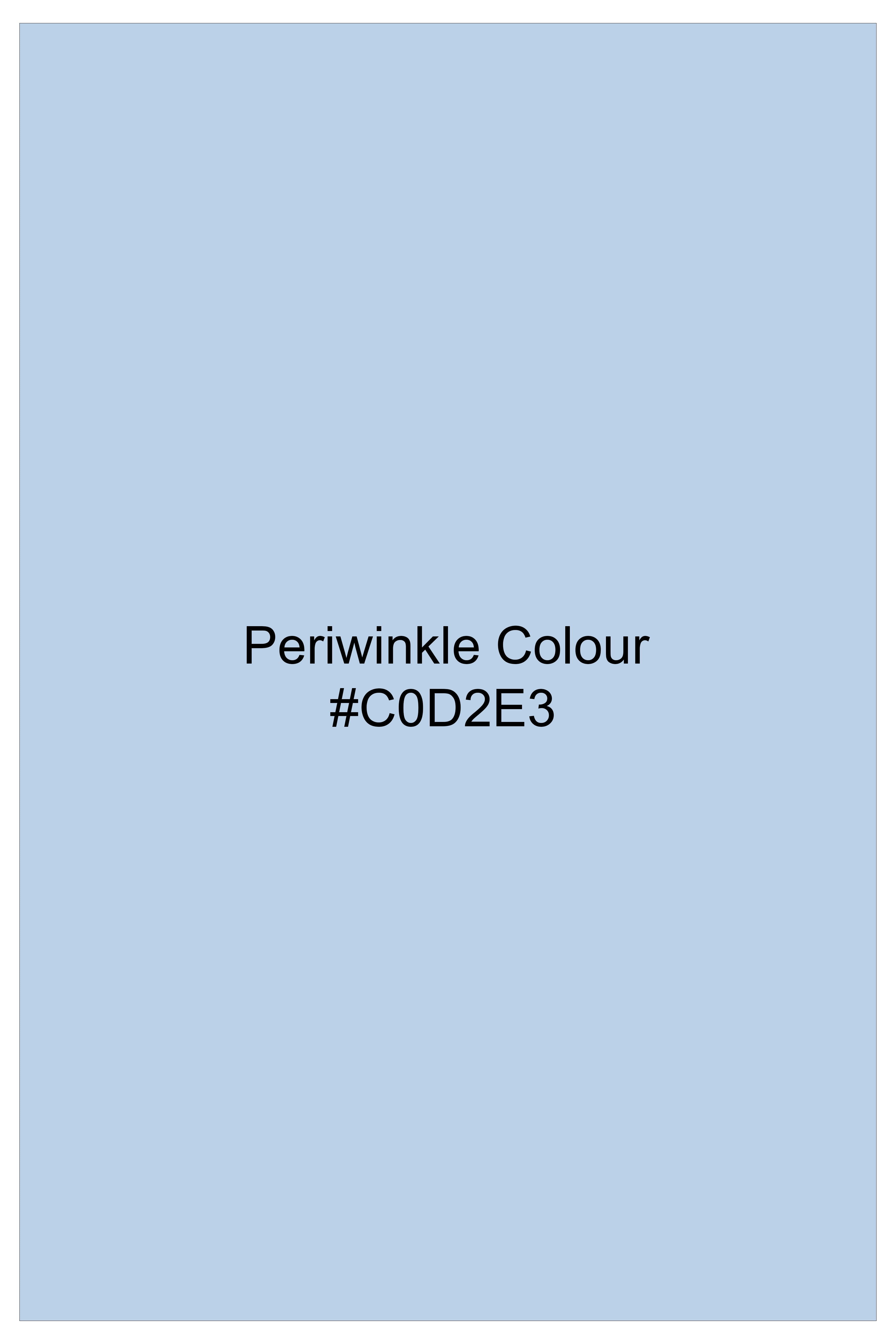 Periwinkle Blue Solid Subtle Sheen Super Soft Premium Cotton Boxer
