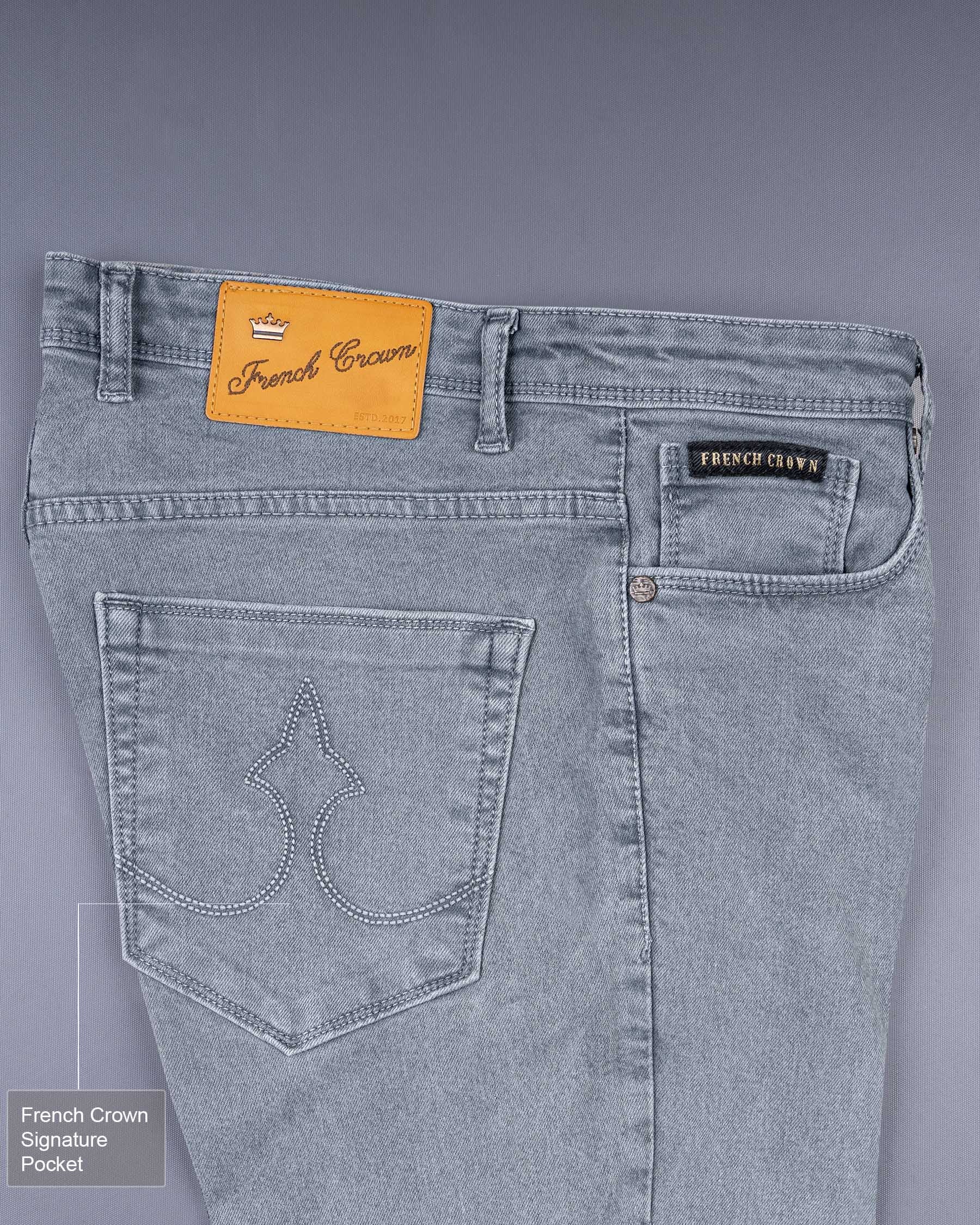 Regent Gray Rinsed Clean Look Stretchable Denim J120-32, J120-34, J120-36, J120-38, J120-40