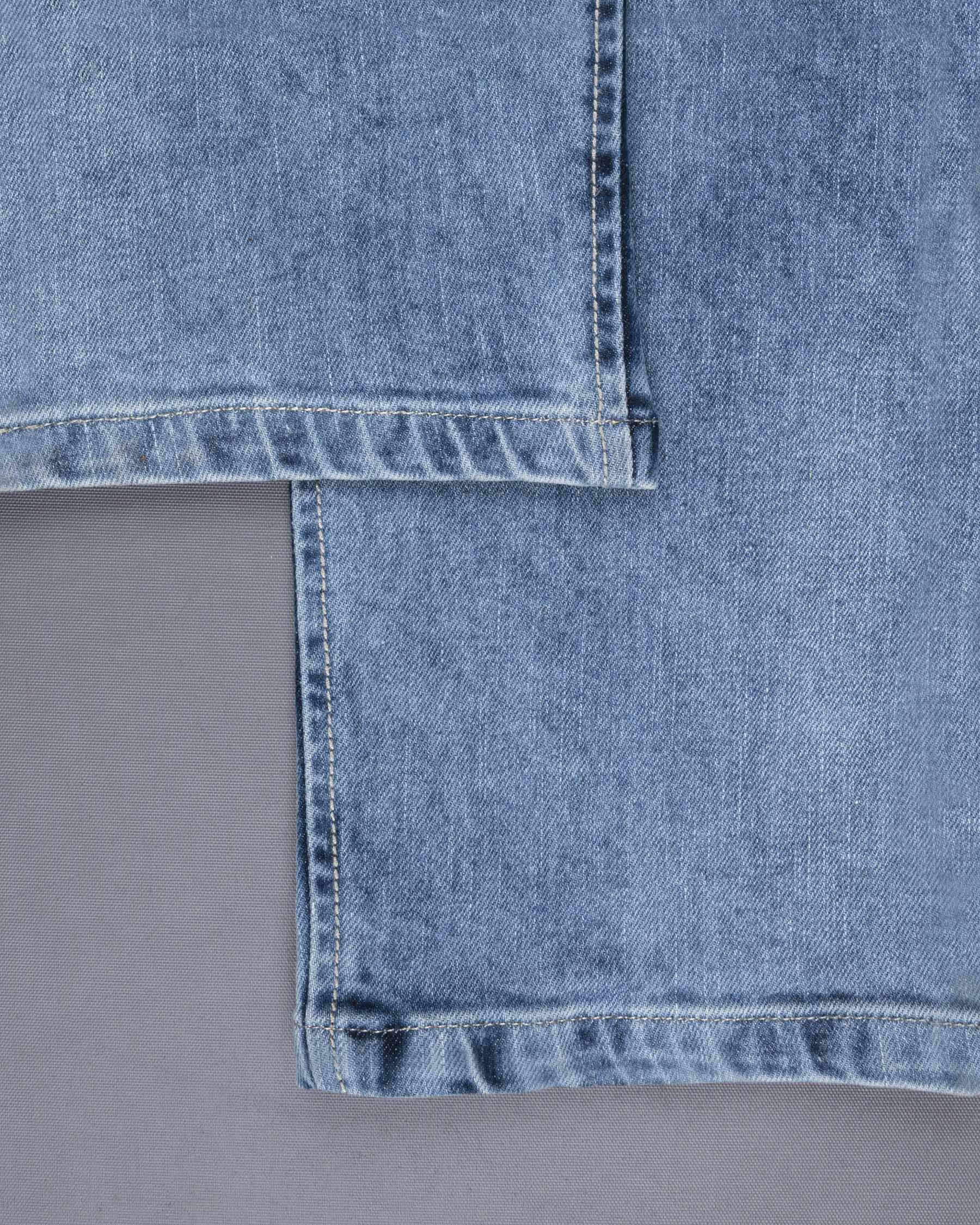 Lynch Blue Stone washed Mildly Distressed Stretchable Denim J136-32, J136-34, J136-36, J136-38, J136-40