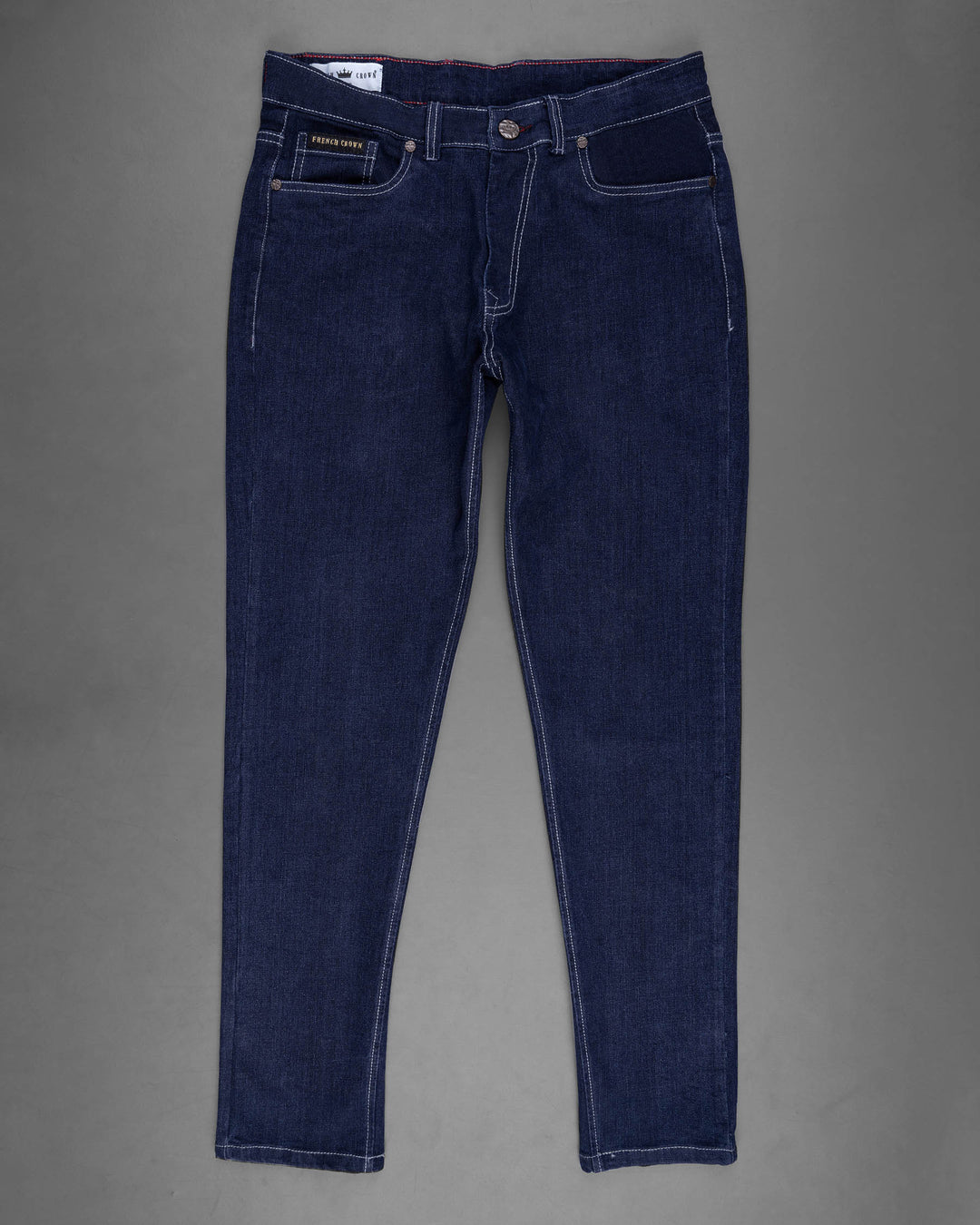 Navy blue jeans for men