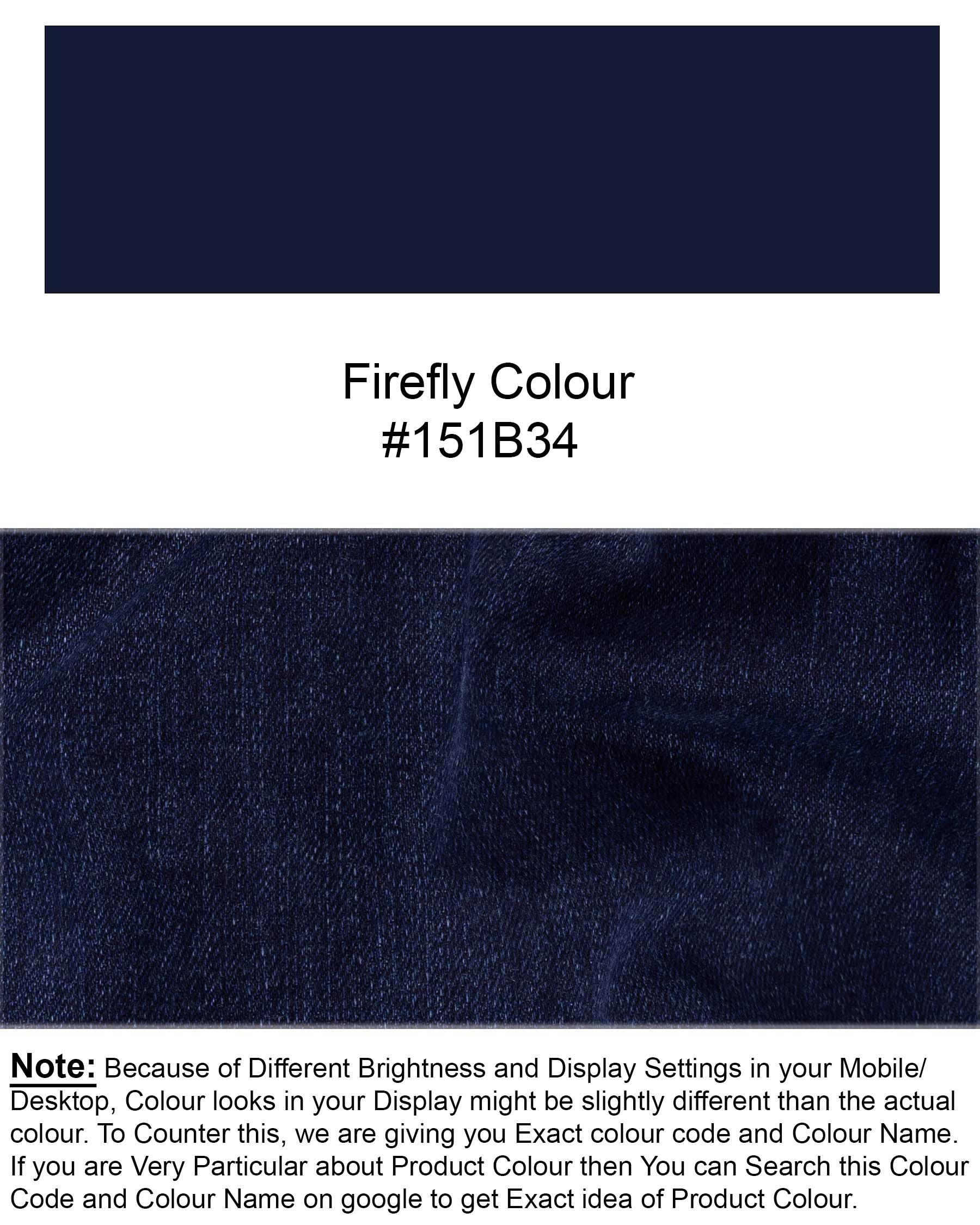 Firefly Blue Rinse Wash Clean Look Stretchable Denim J150-32, J150-34, J150-36, J150-38, J150-40