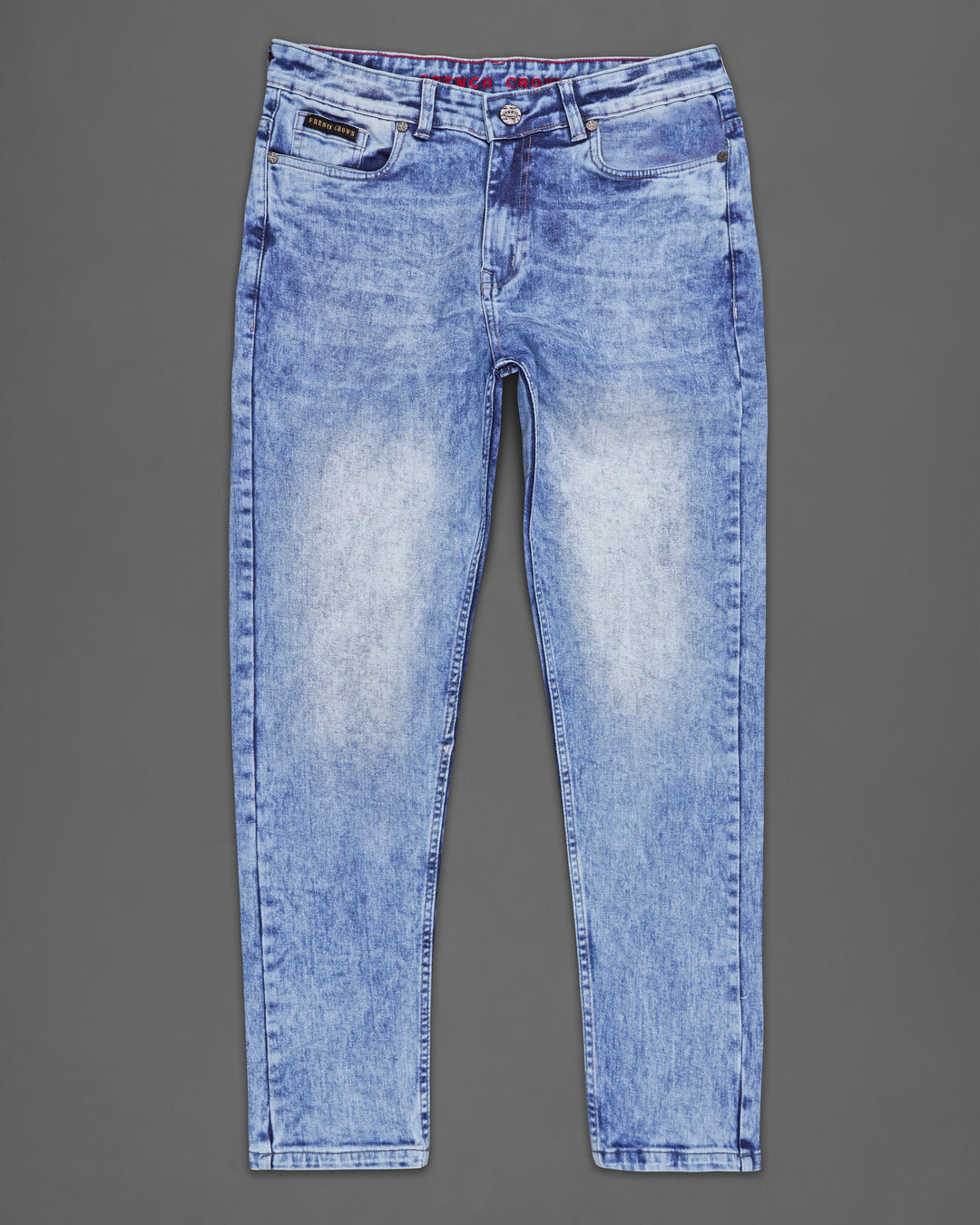 REGENT BLUE STONE WASH STRETCHABLE DENIM